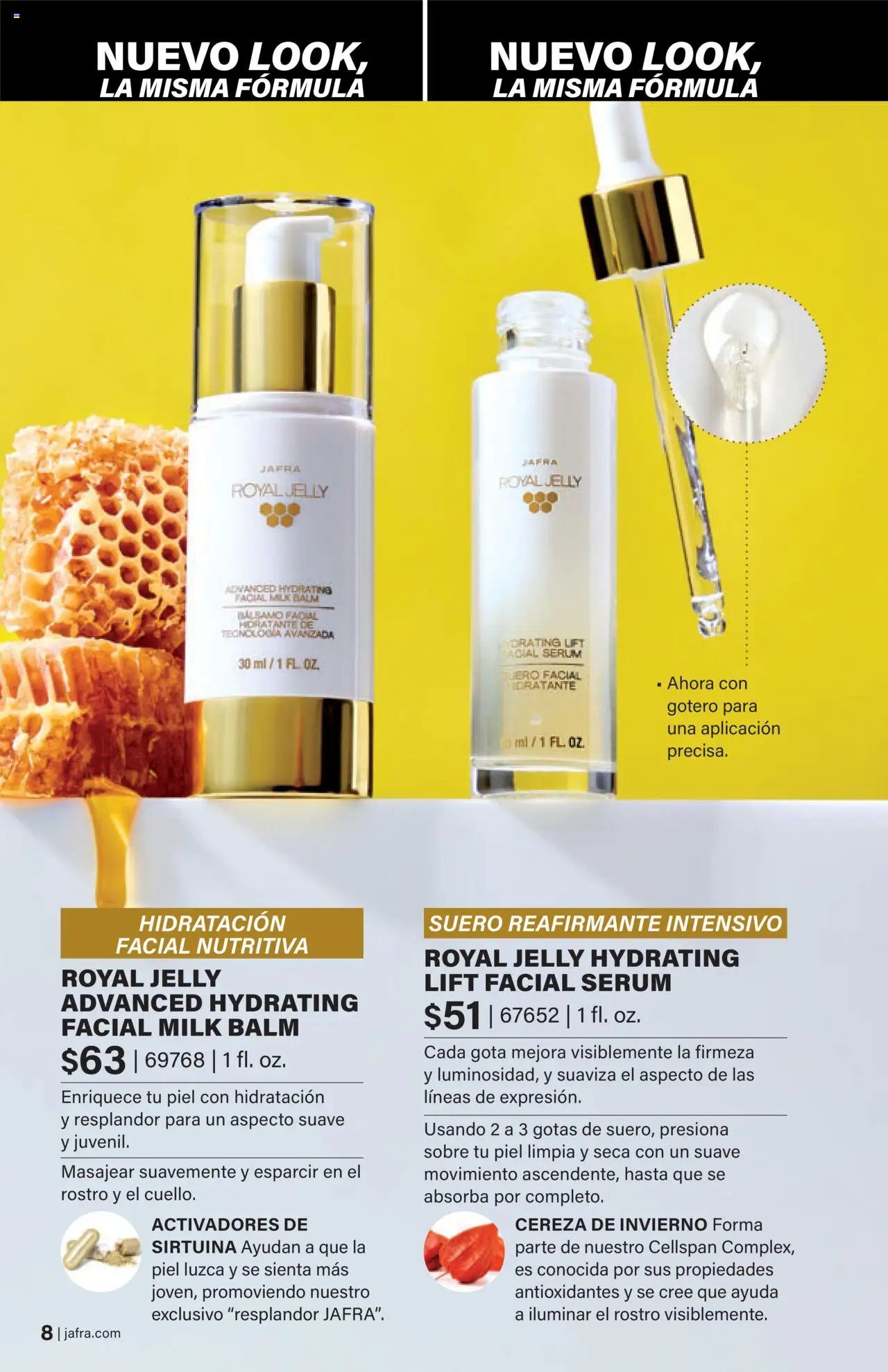 JAFRA folleto