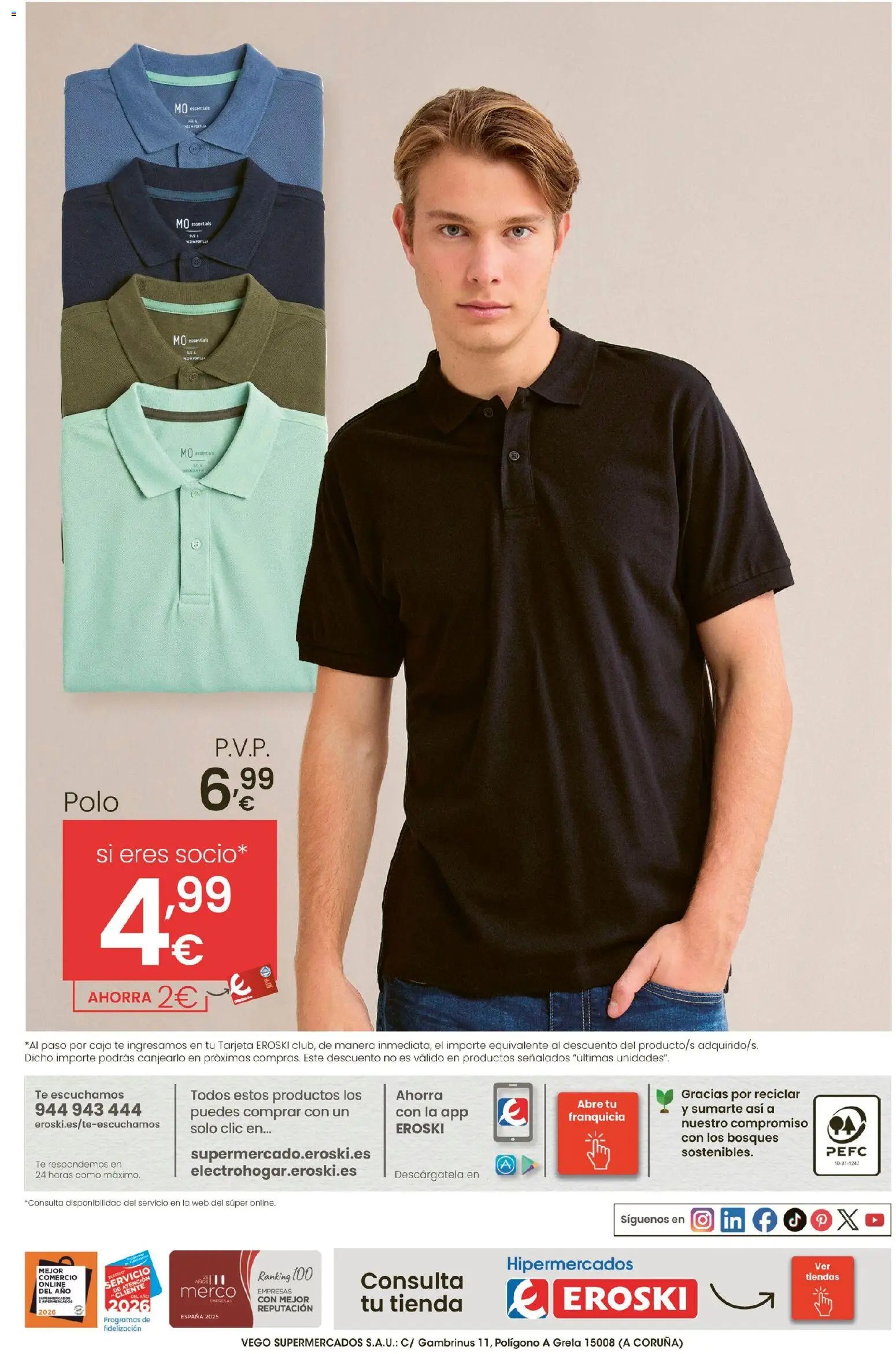 Eroski Moda primavera-verano 2026