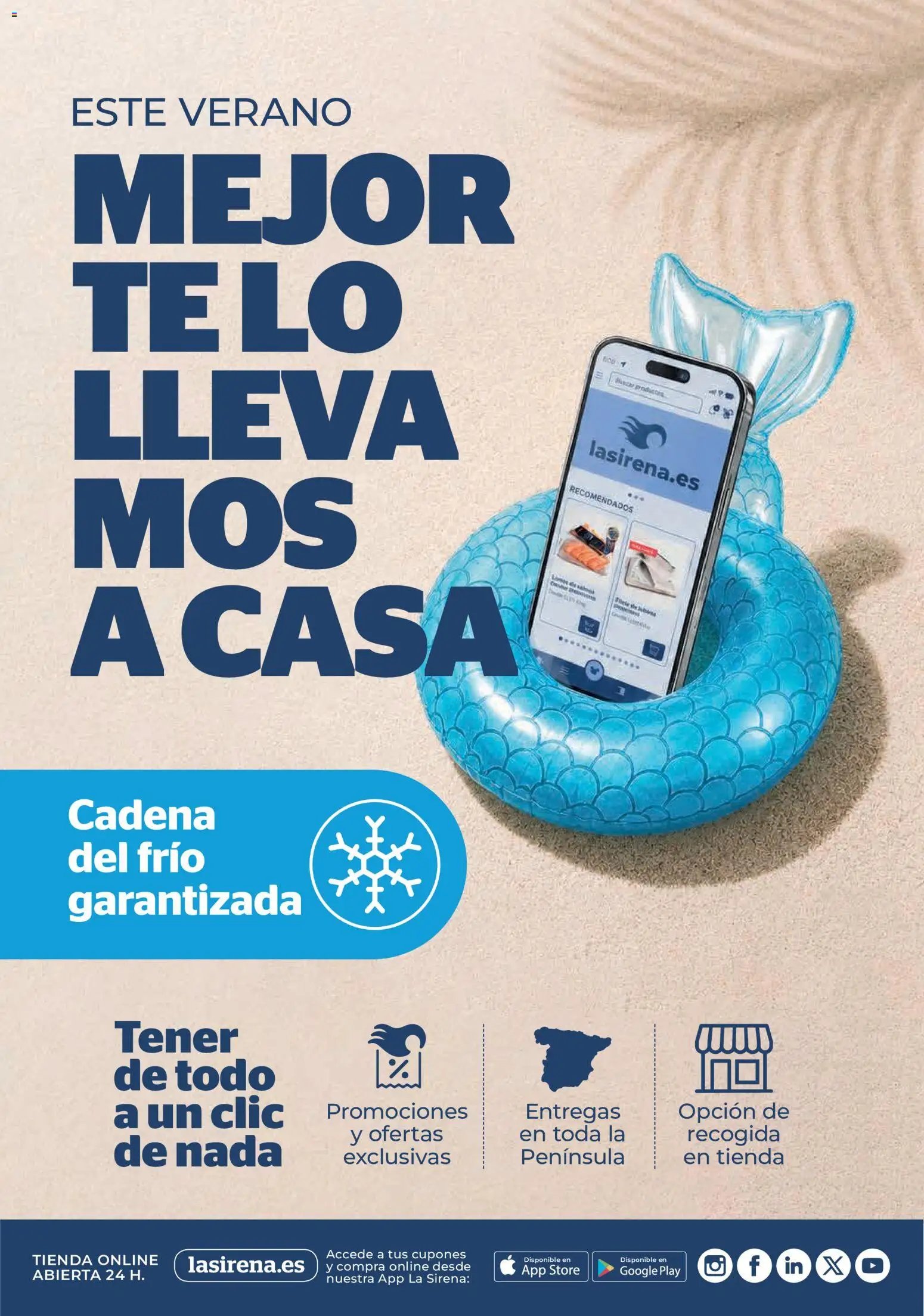 La Sirena folleto