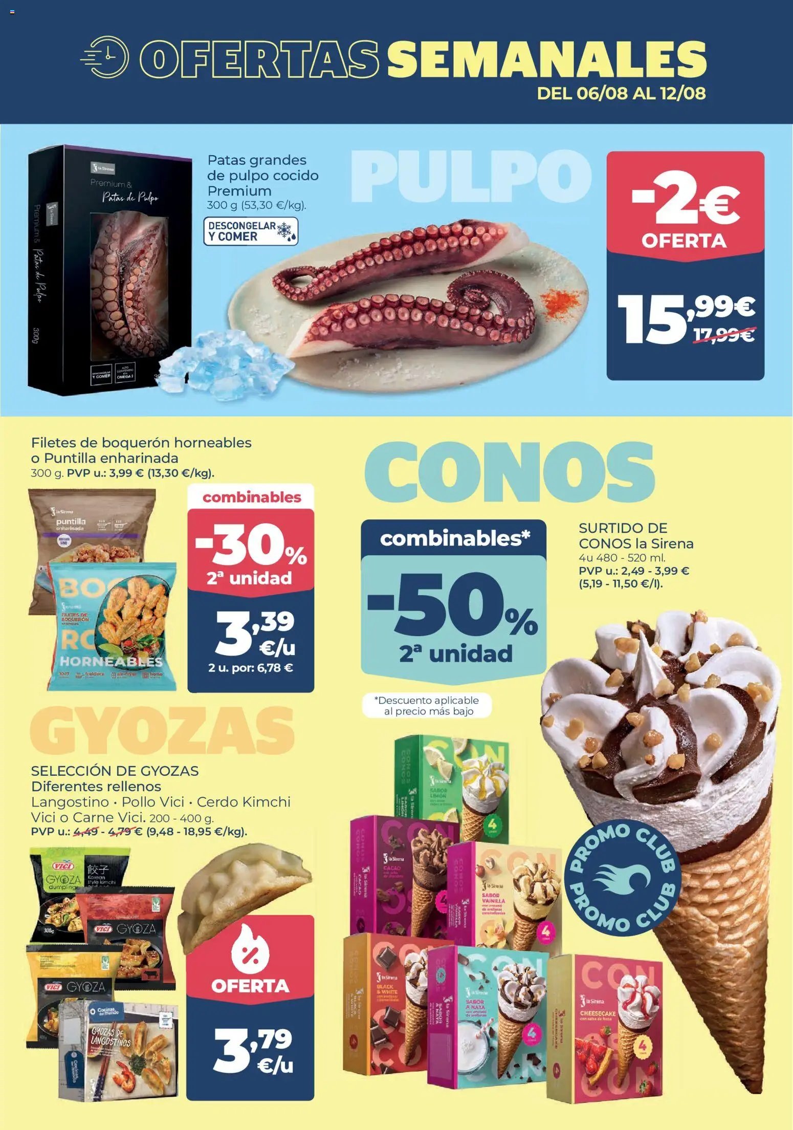 La Sirena folleto