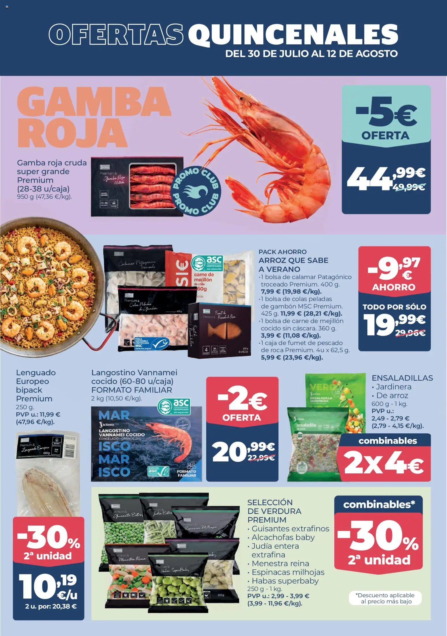 La Sirena folleto