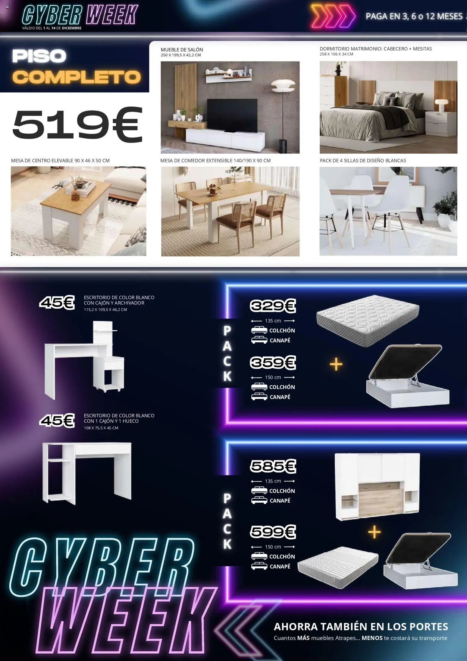 Atrapa Muebles - folleto (2025-12-01 - 2025-12-14)