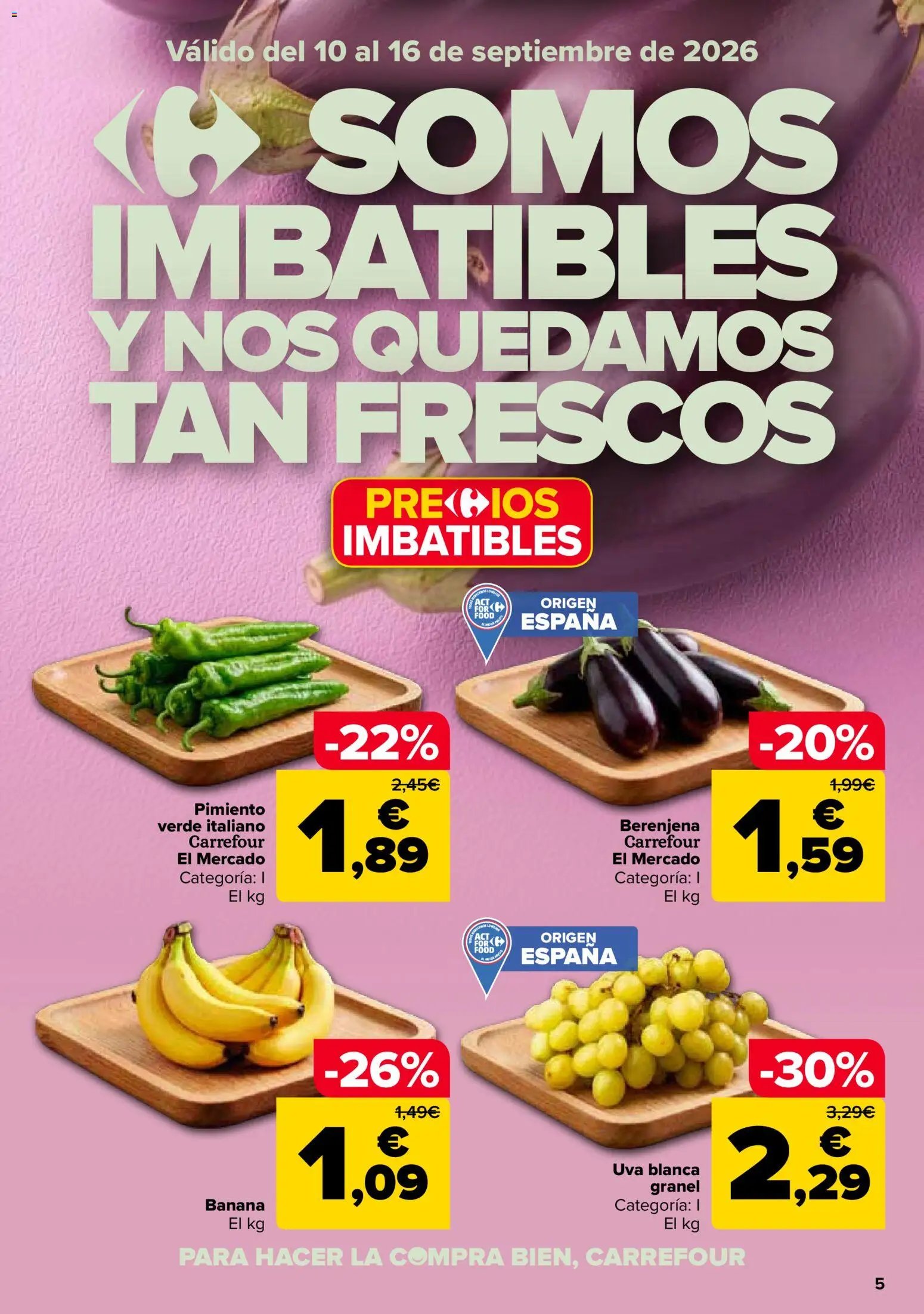 Carrefour folleto