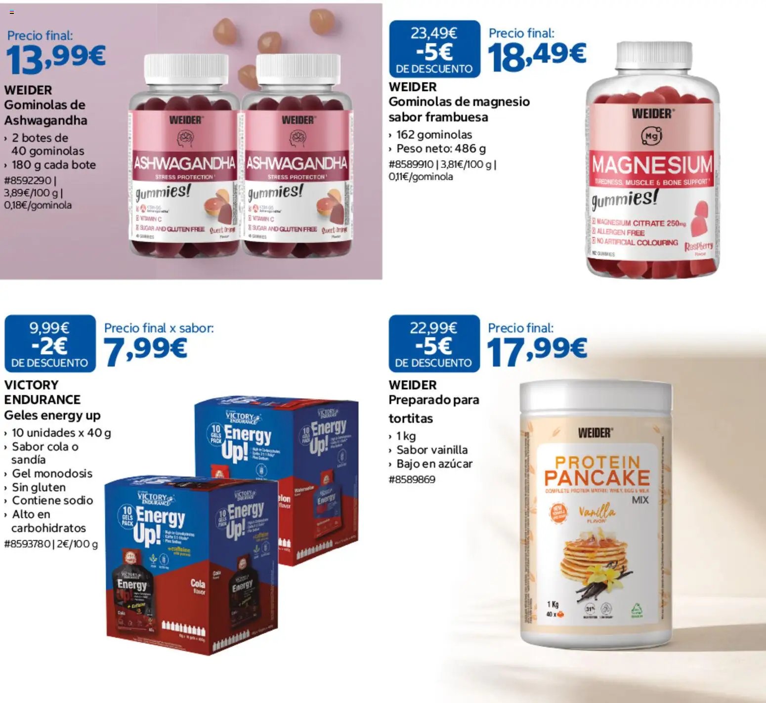 Costco Selección Weider