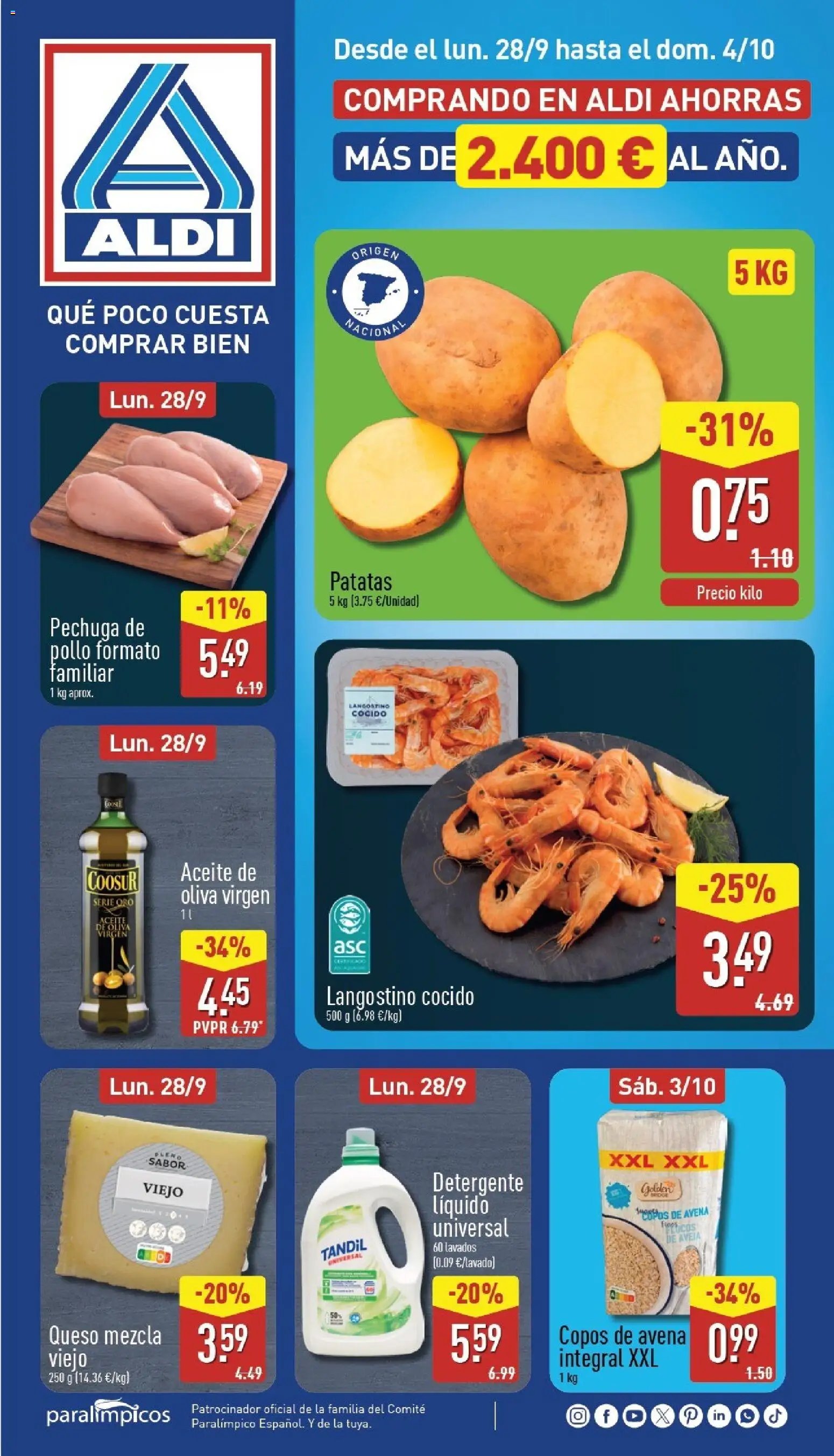Aldi folleto Península