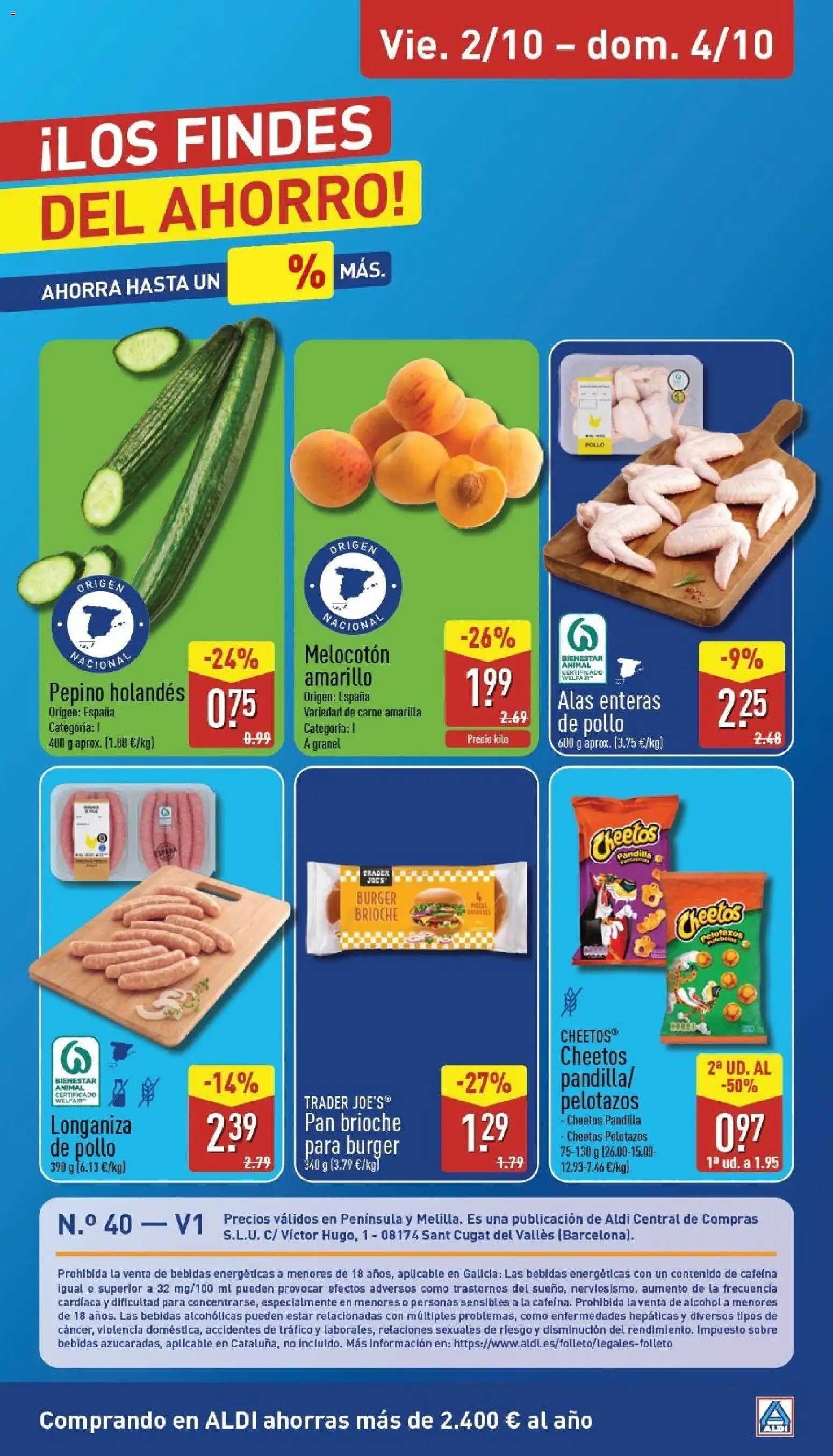 Aldi folleto Península