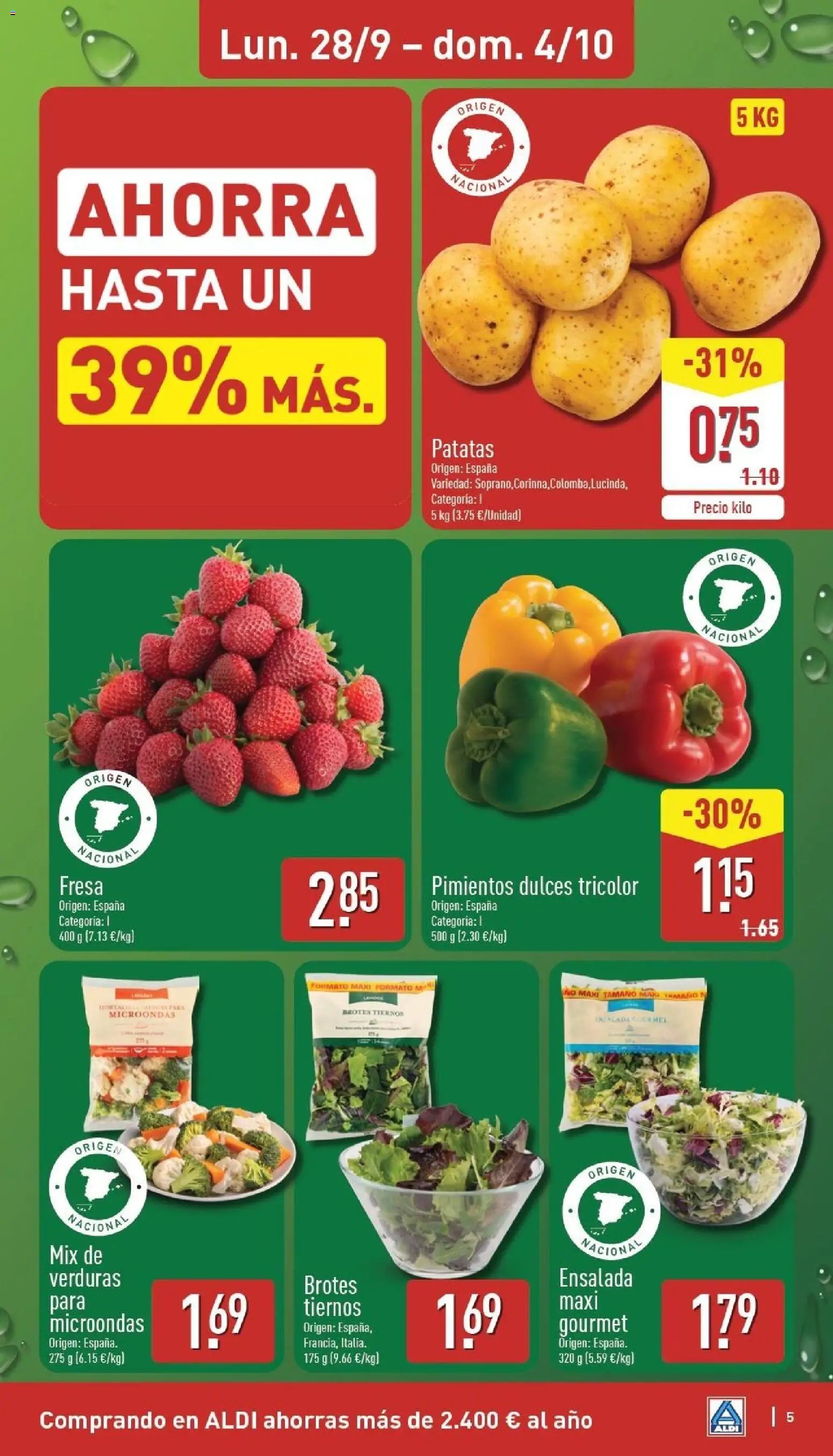 Aldi folleto Península