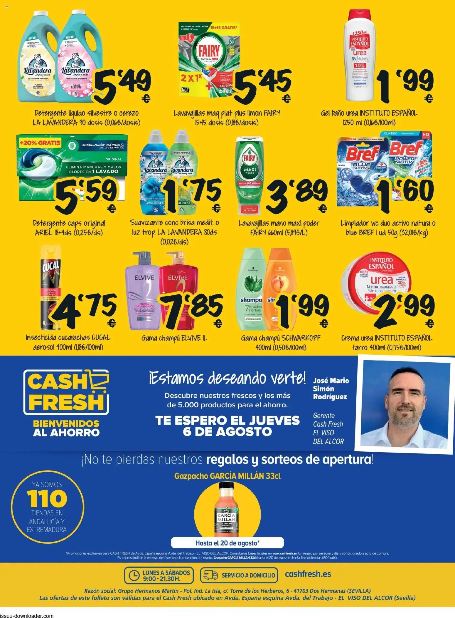 Cash Fresh folleto Viso del Alcor