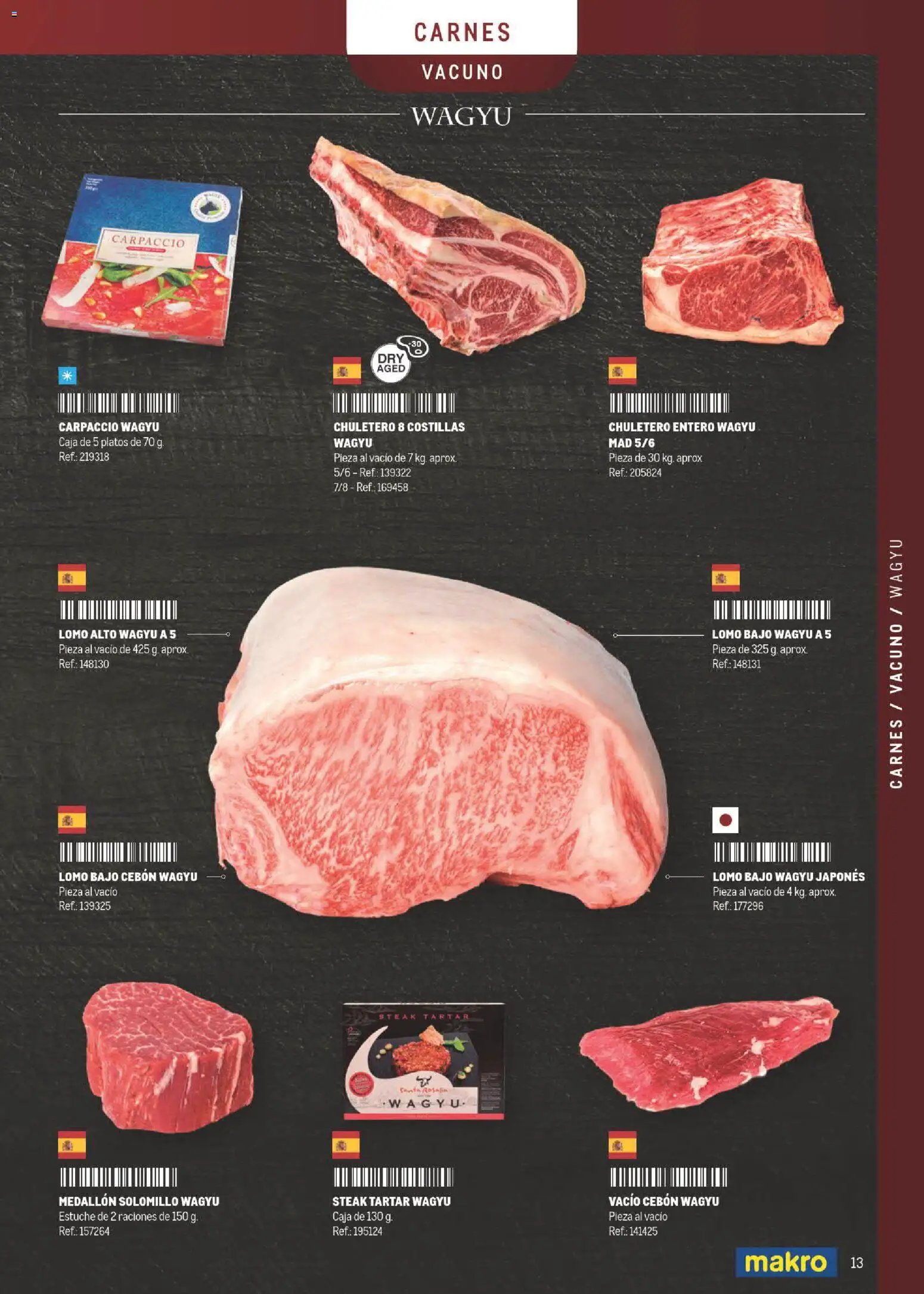 Makro Especial Carta y Menú