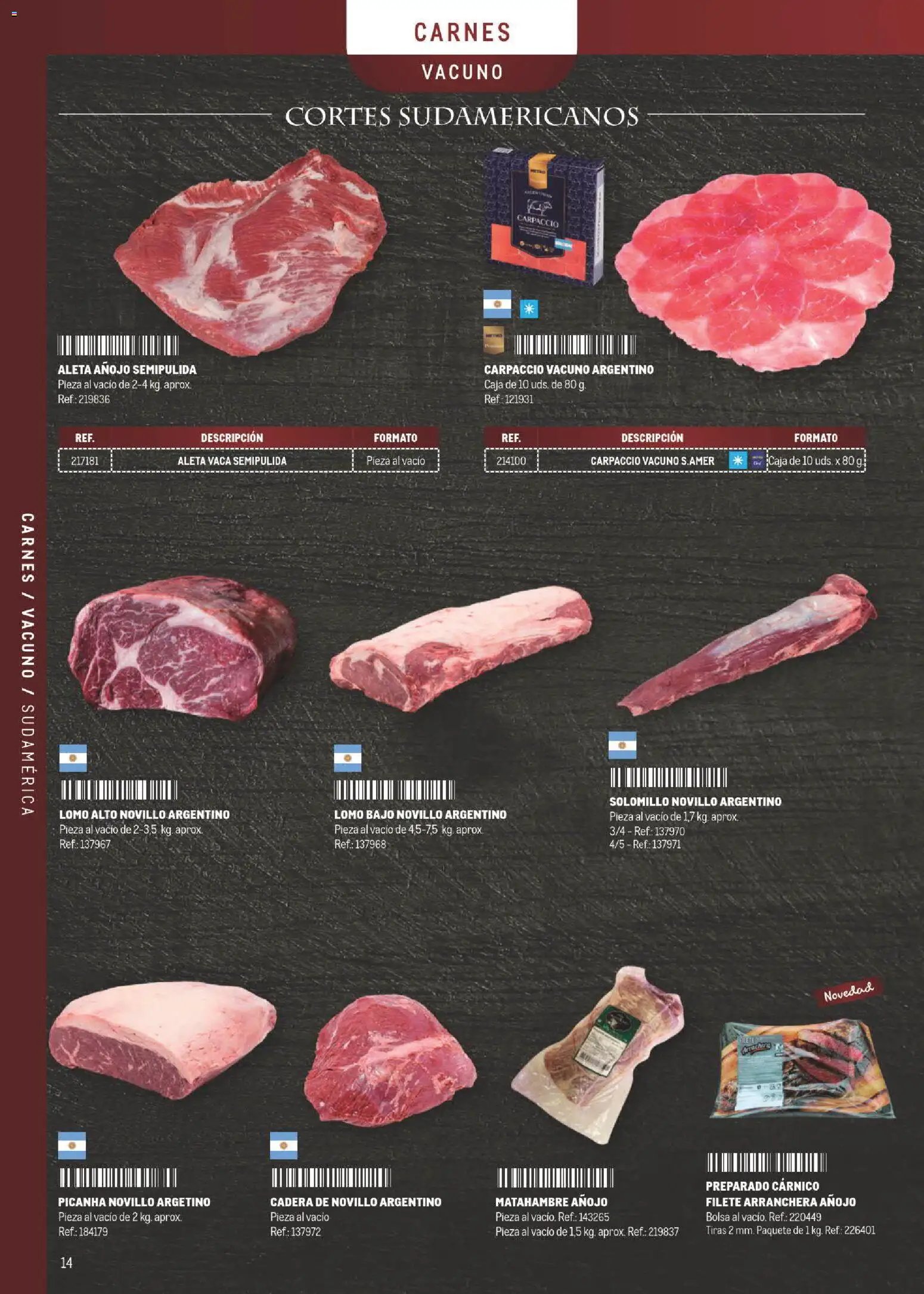 Makro Especial Carta y Menú