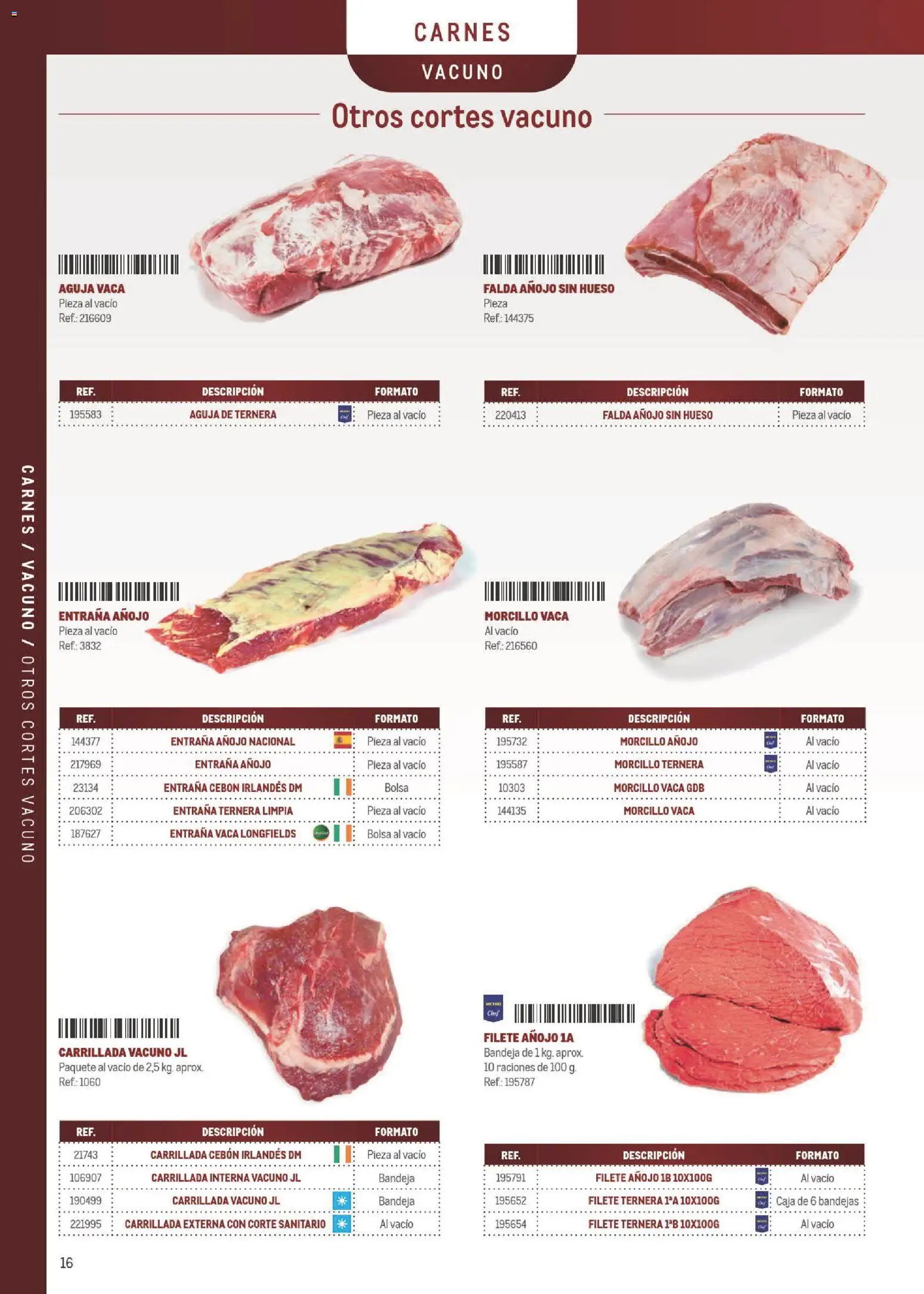 Makro Especial Carta y Menú