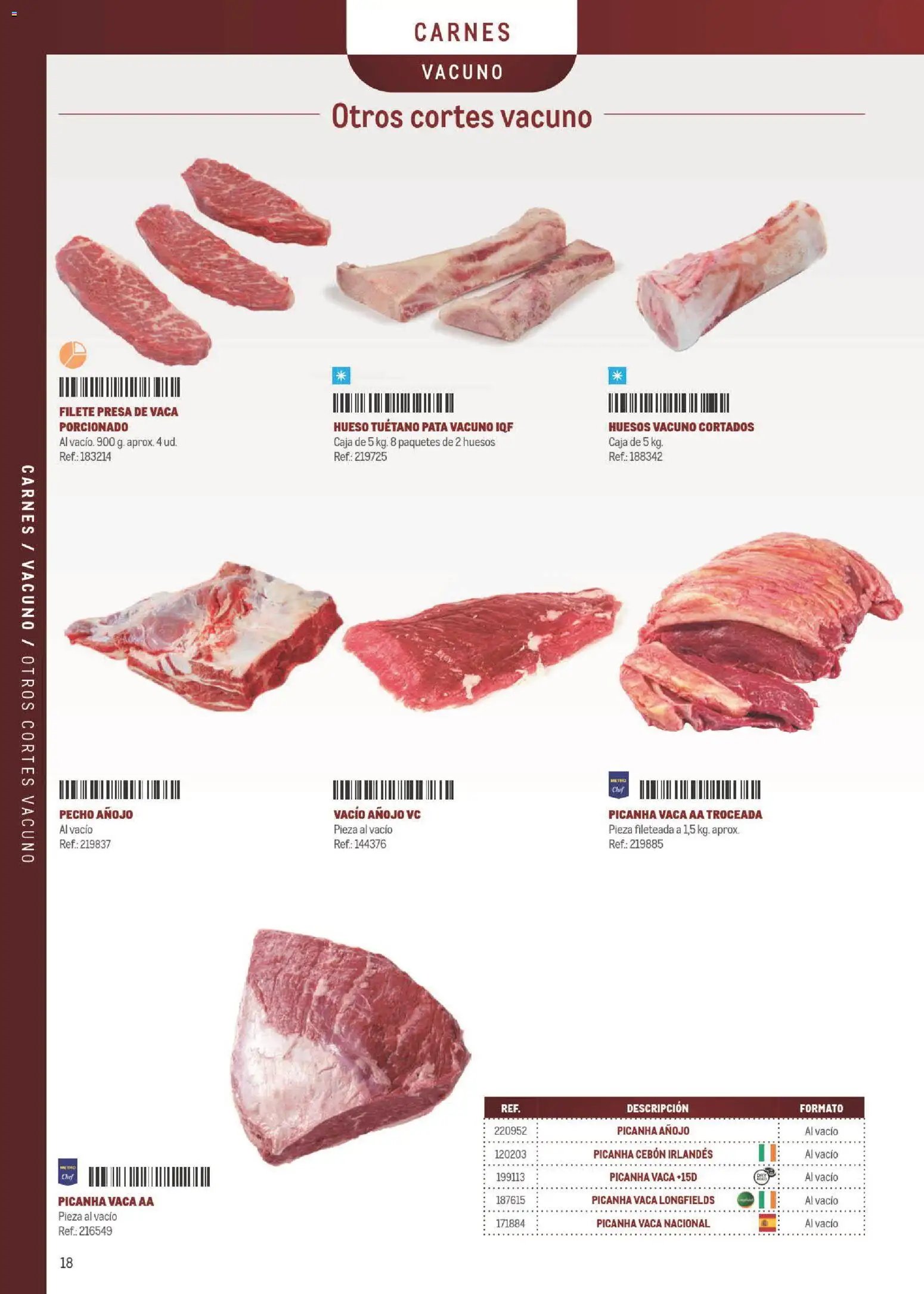 Makro Especial Carta y Menú