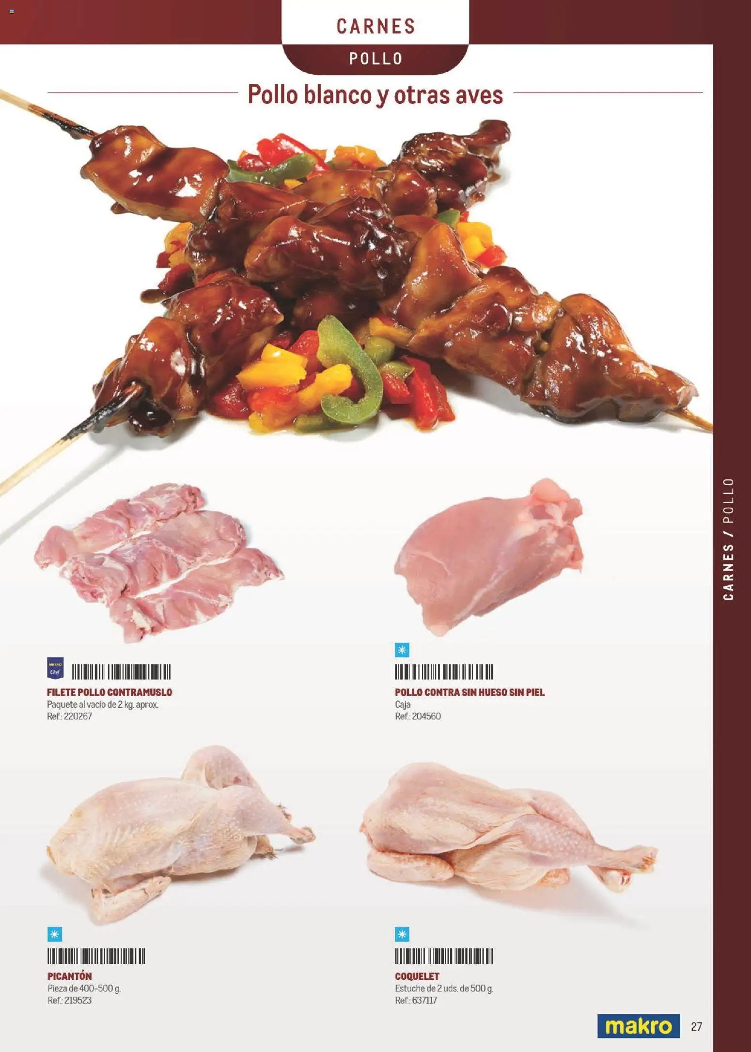 Makro Especial Carta y Menú