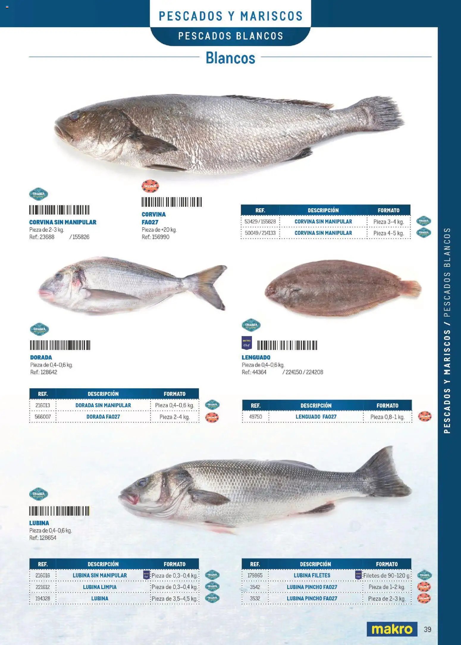Makro Especial Carta y Menú