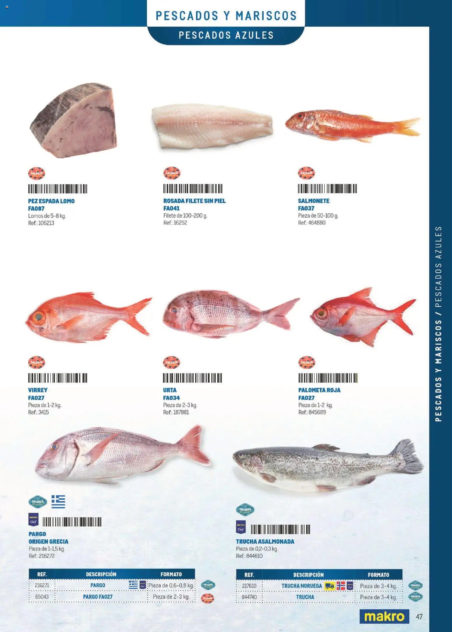 Makro Especial Carta y Menú