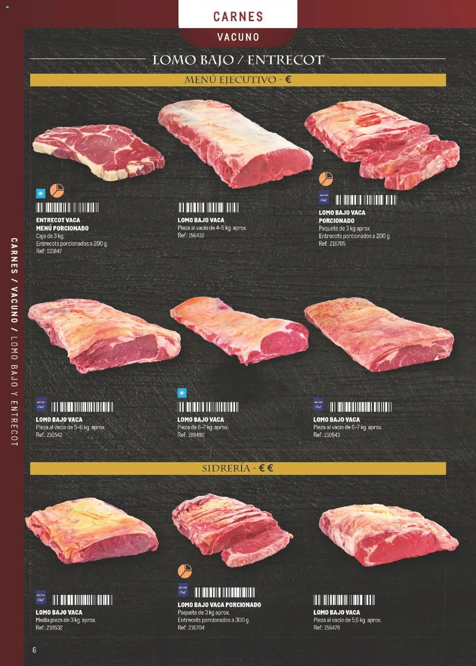 Makro Especial Carta y Menú