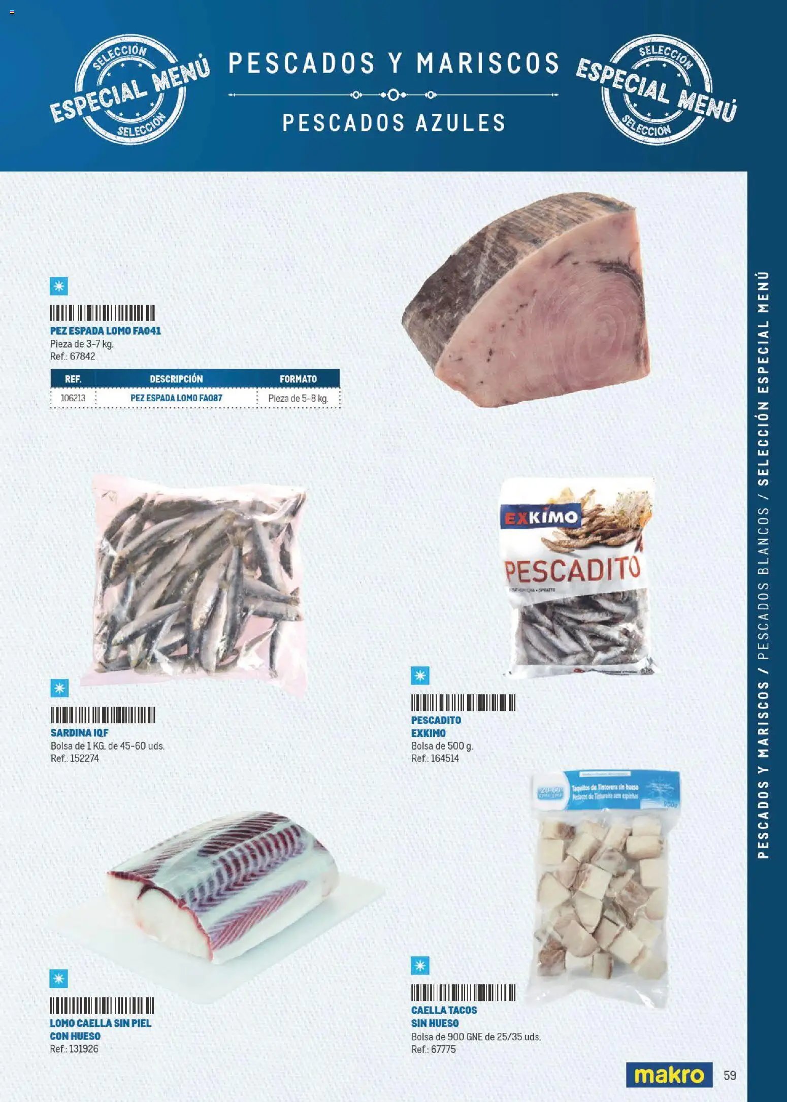 Makro Especial Carta y Menú