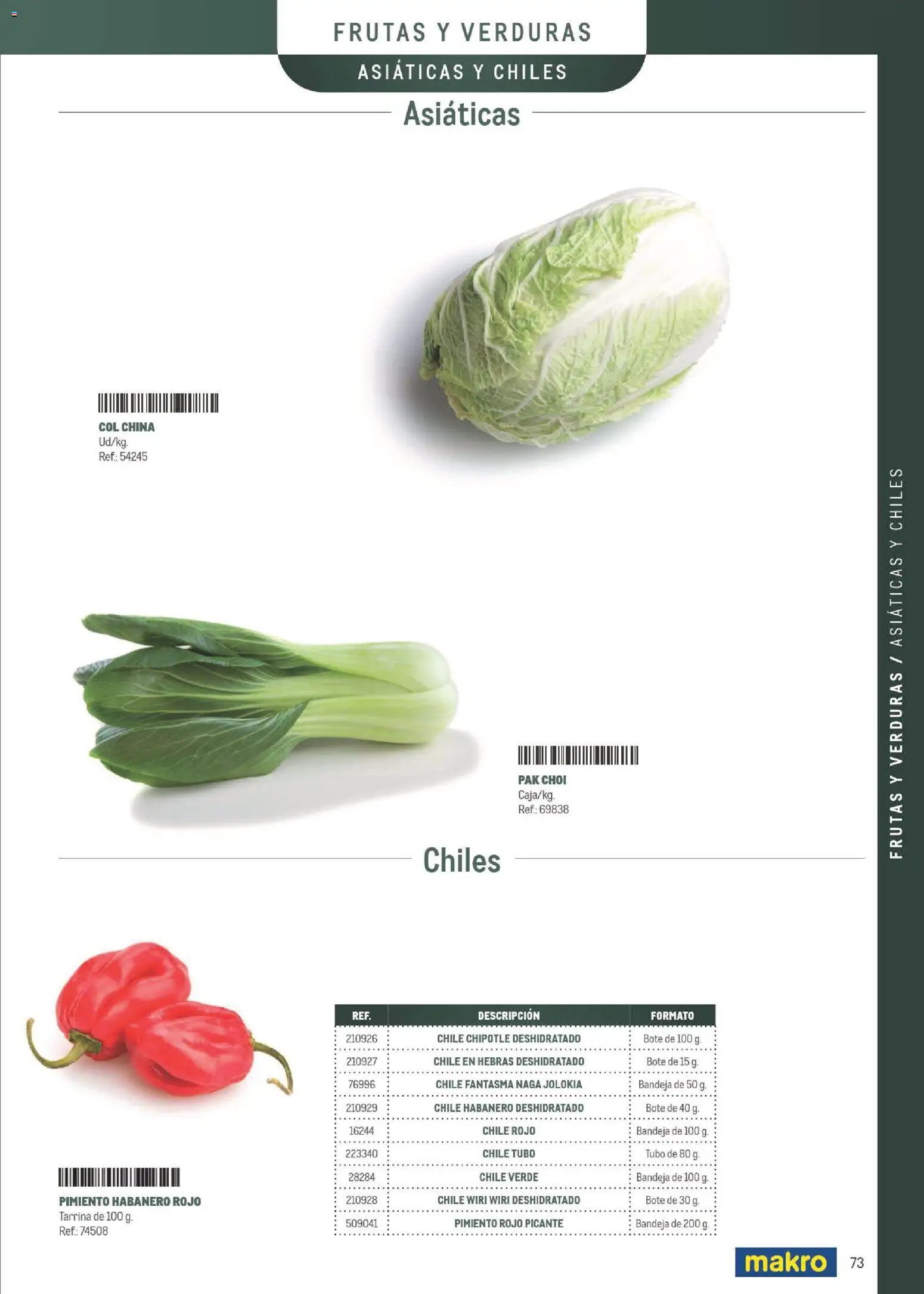 Makro Especial Carta y Menú