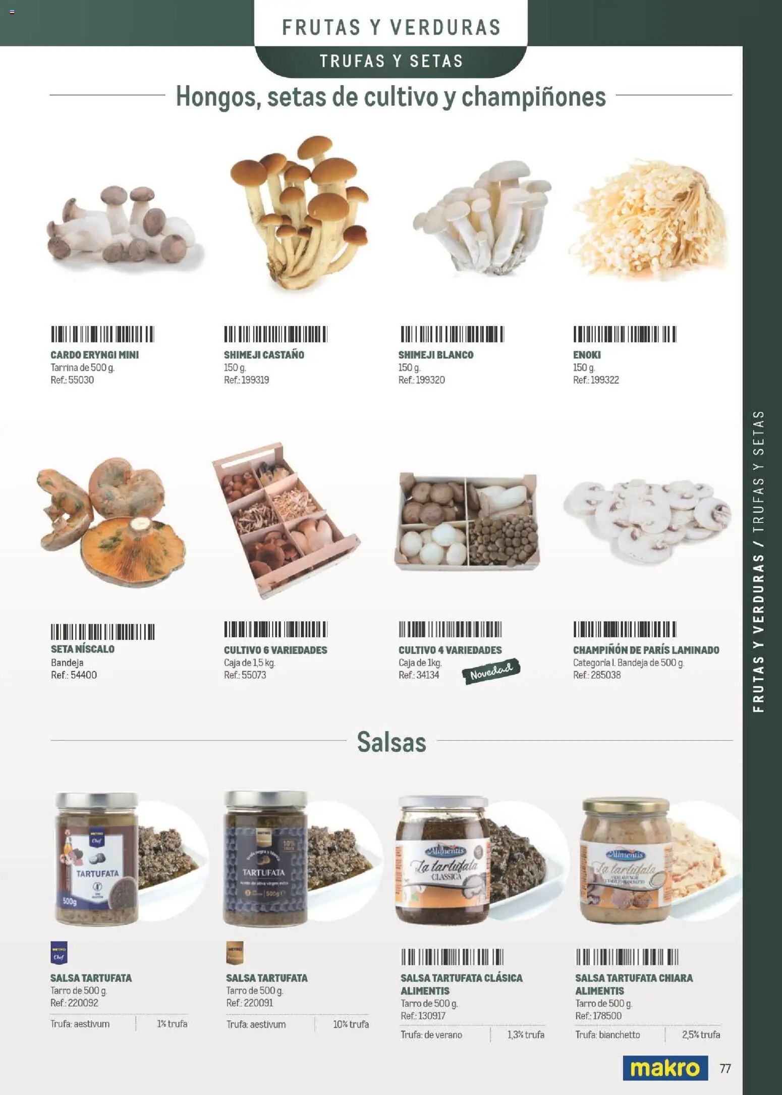 Makro Especial Carta y Menú