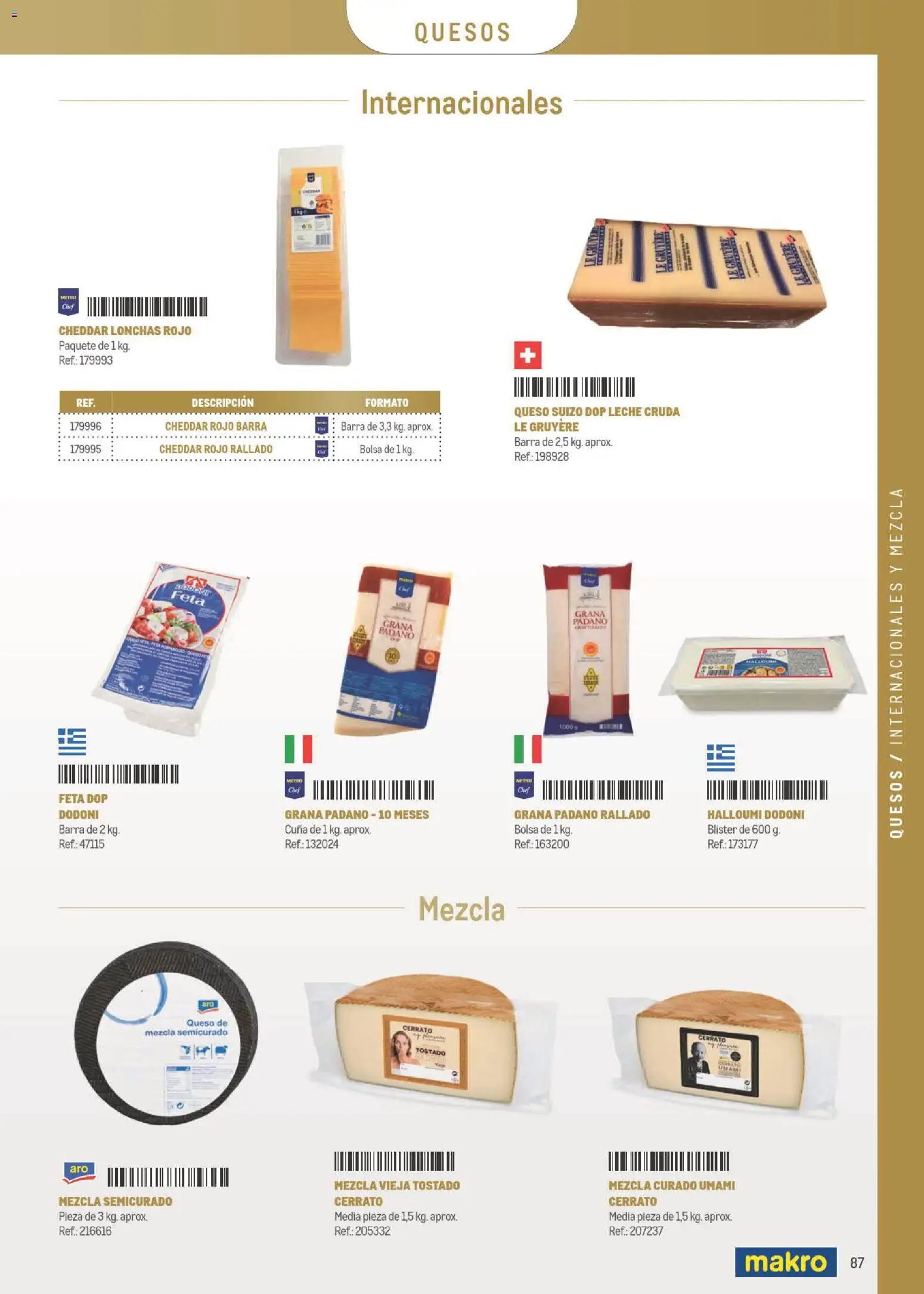 Makro Especial Carta y Menú