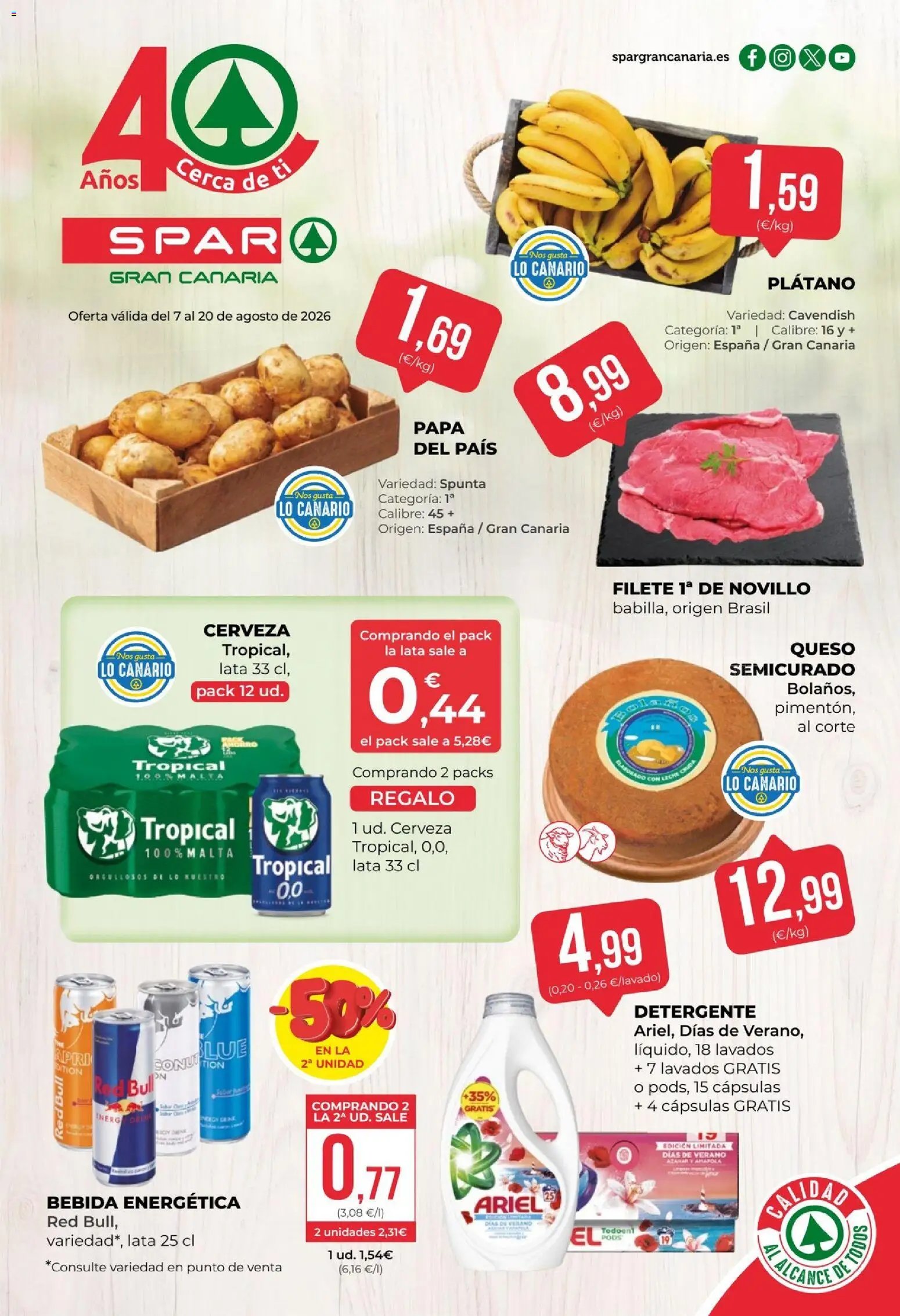 Spar folleto