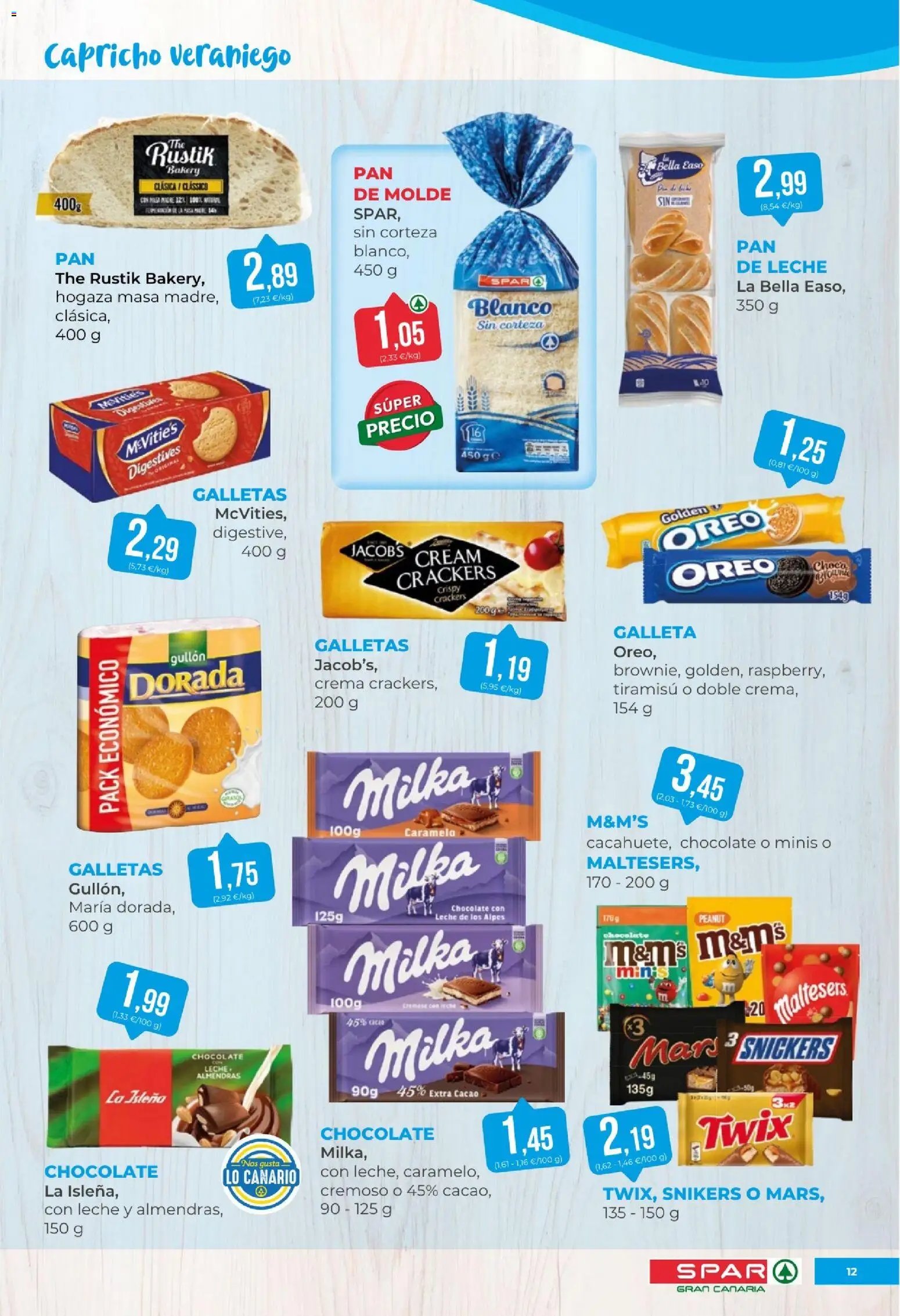 Spar folleto