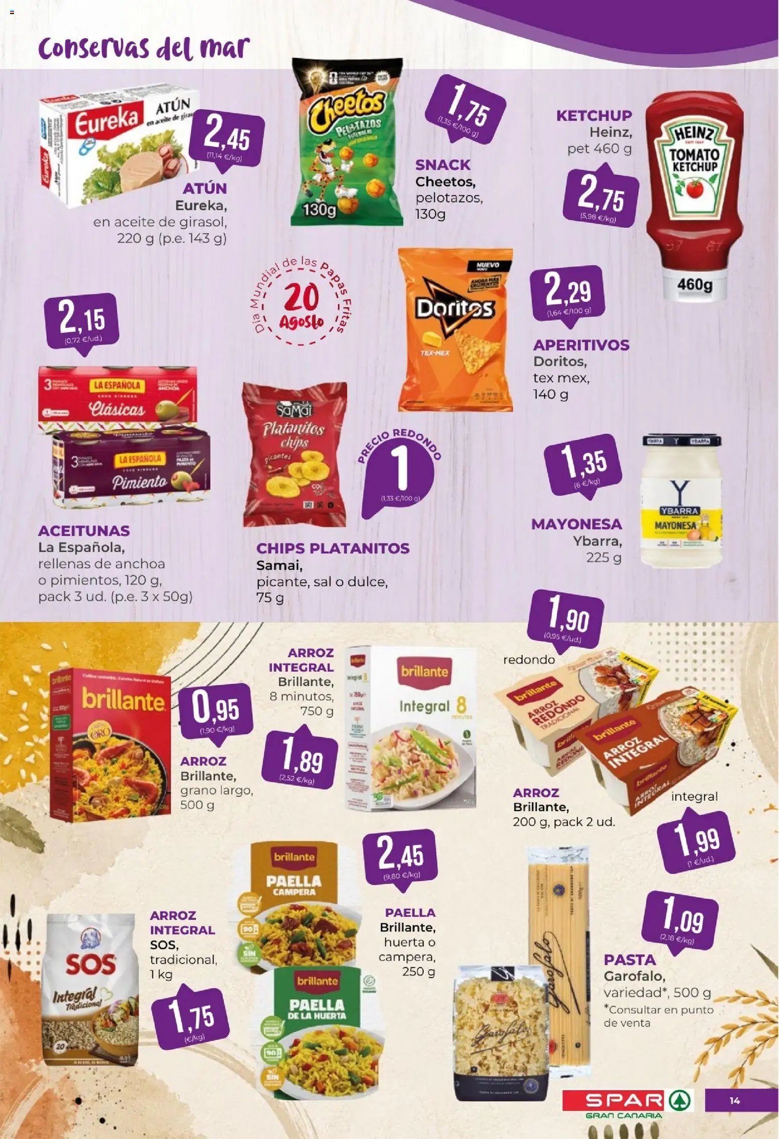 Spar folleto