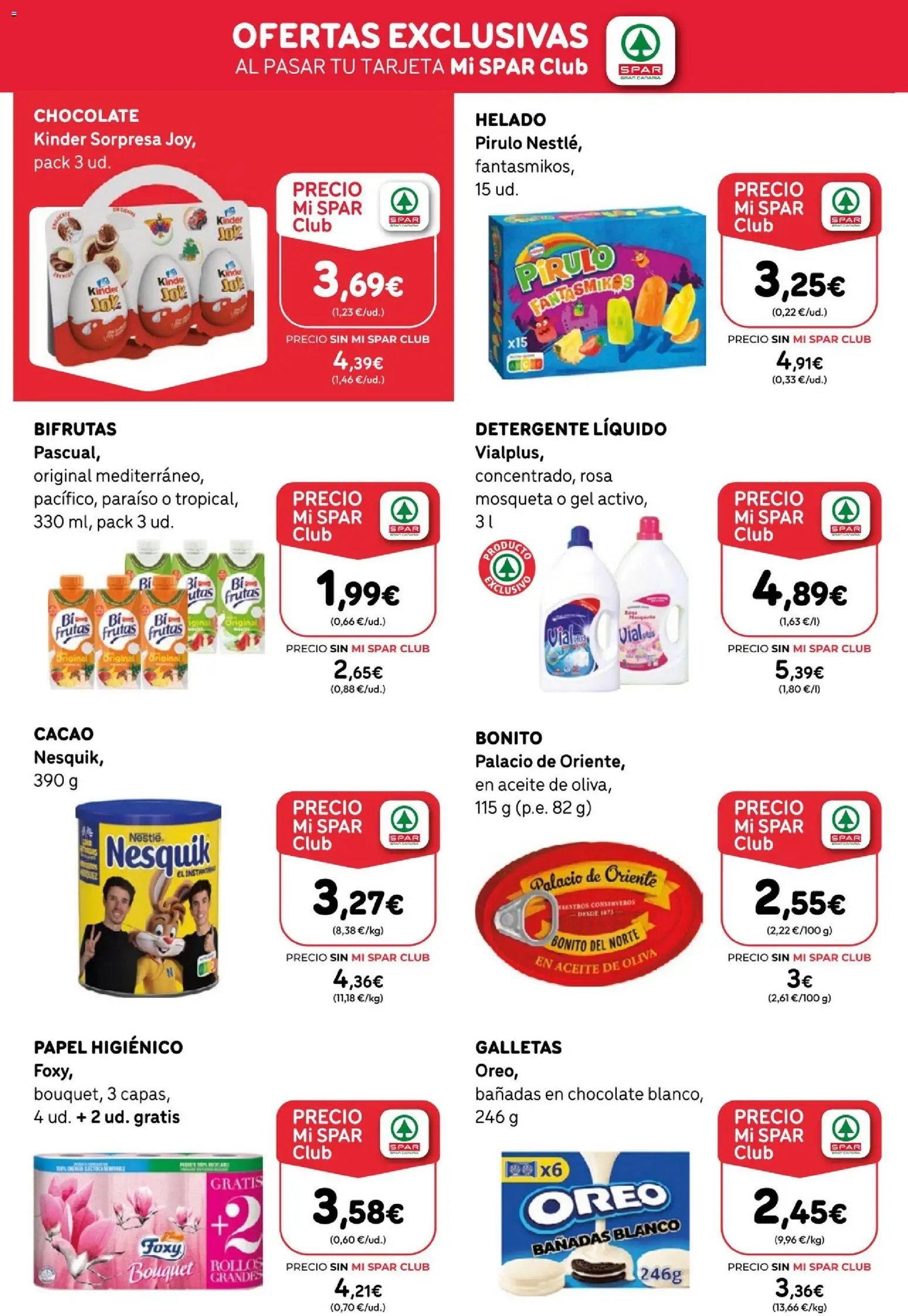 Spar folleto