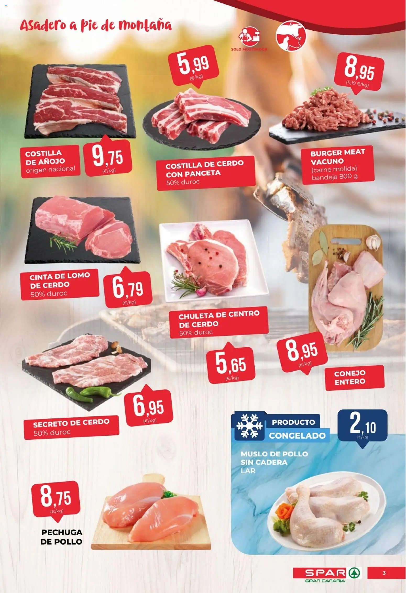Spar folleto