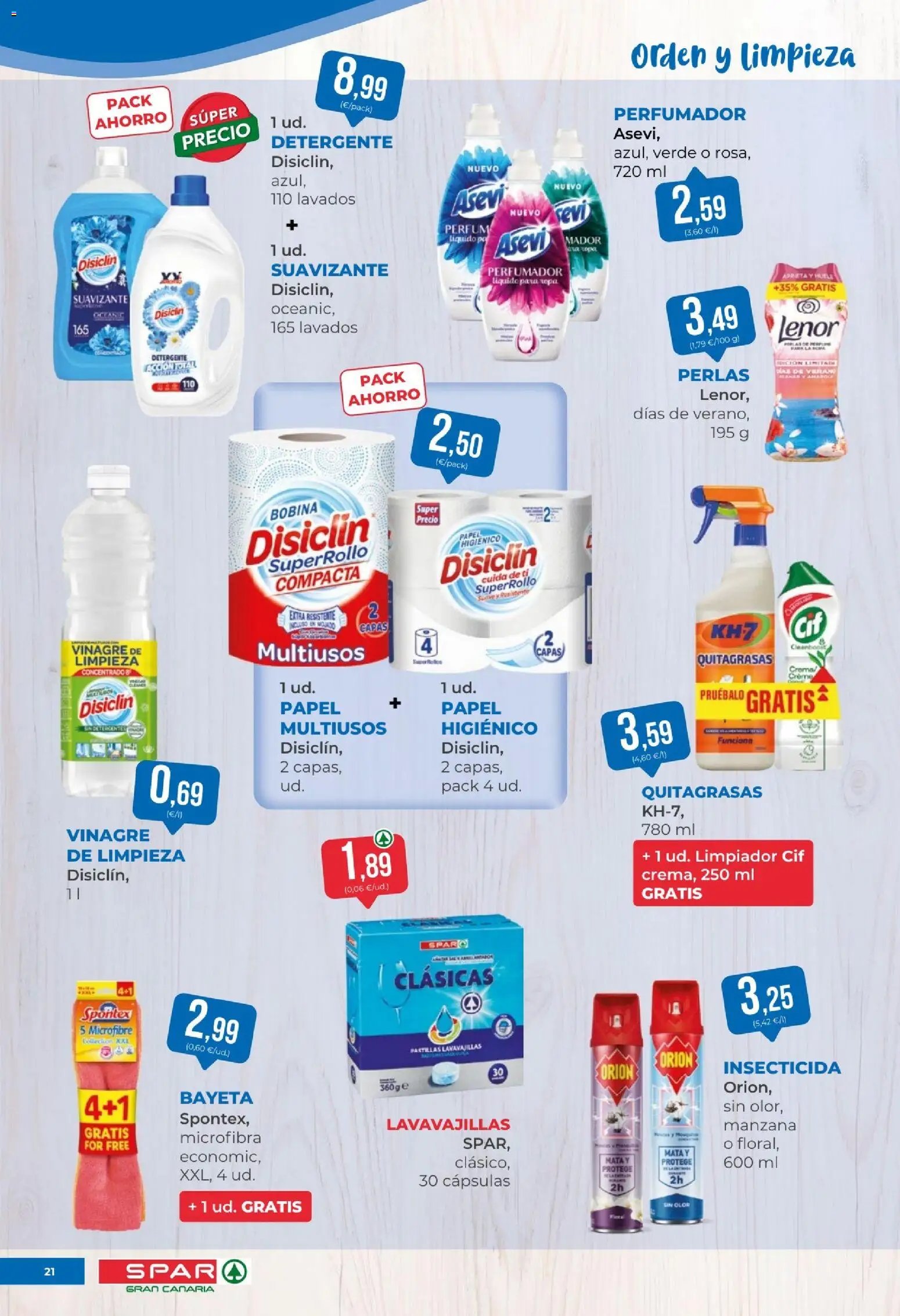 Spar folleto