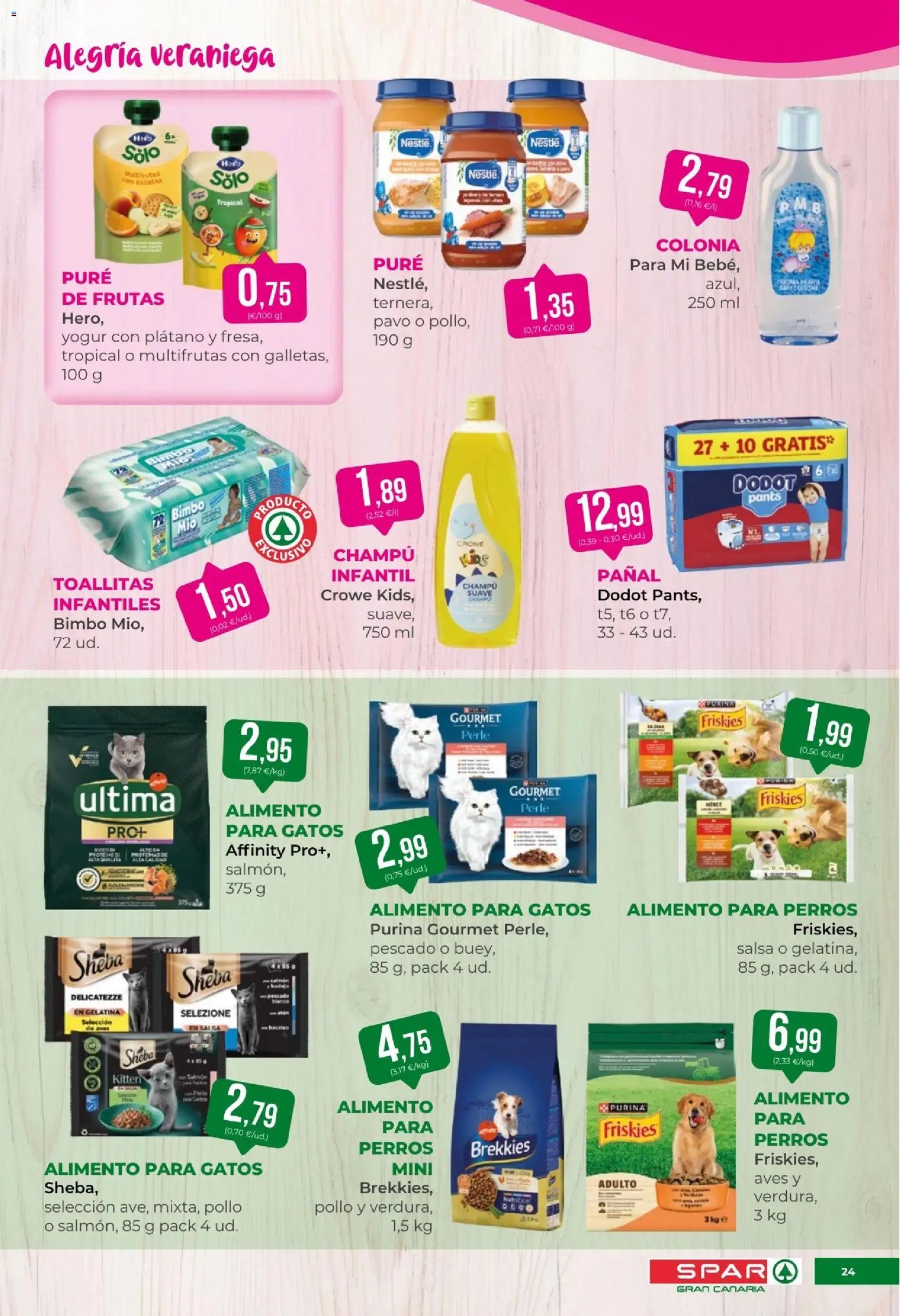 Spar folleto