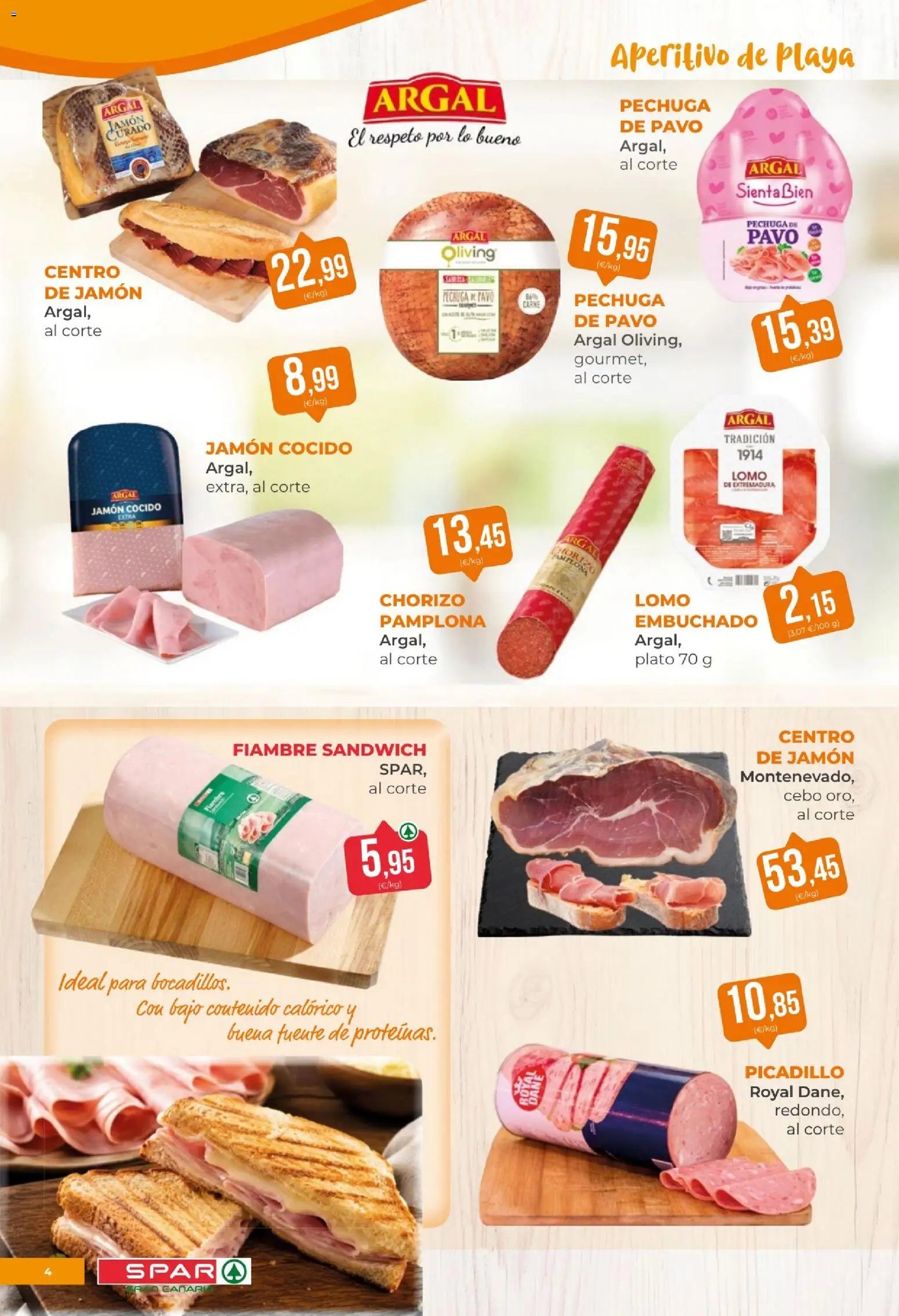 Spar folleto