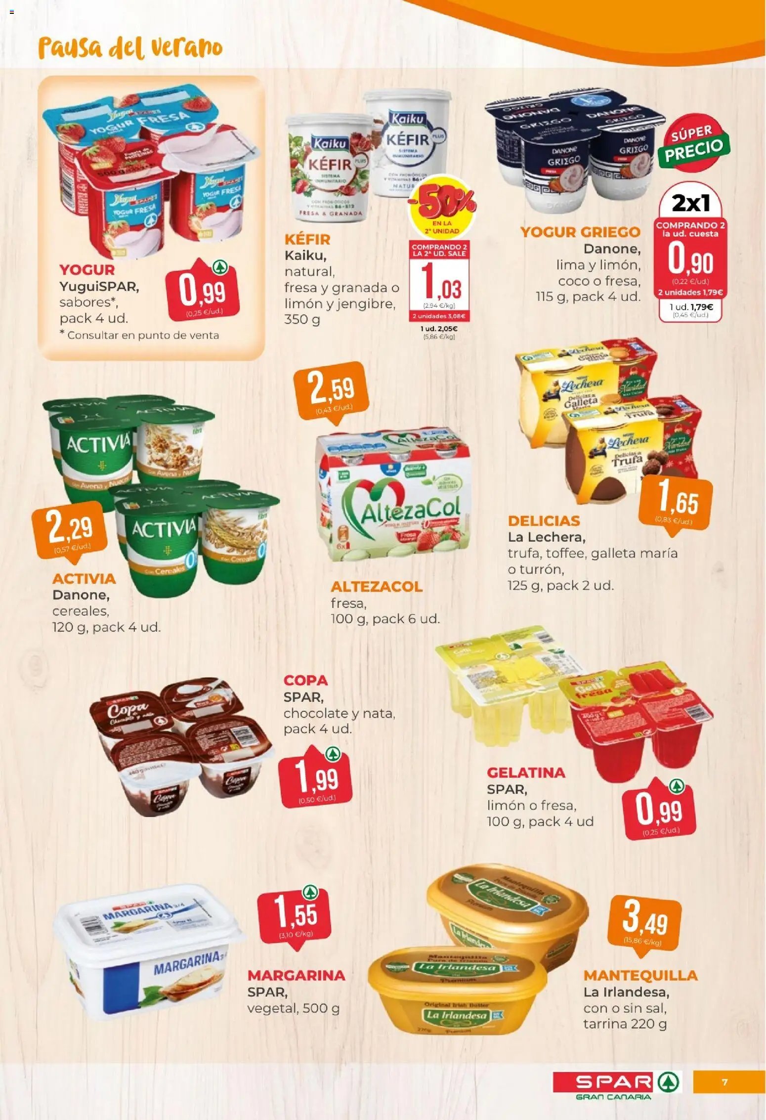 Spar folleto