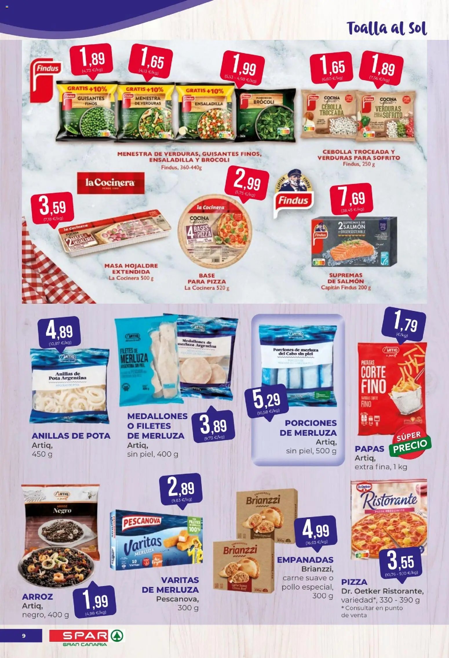Spar folleto
