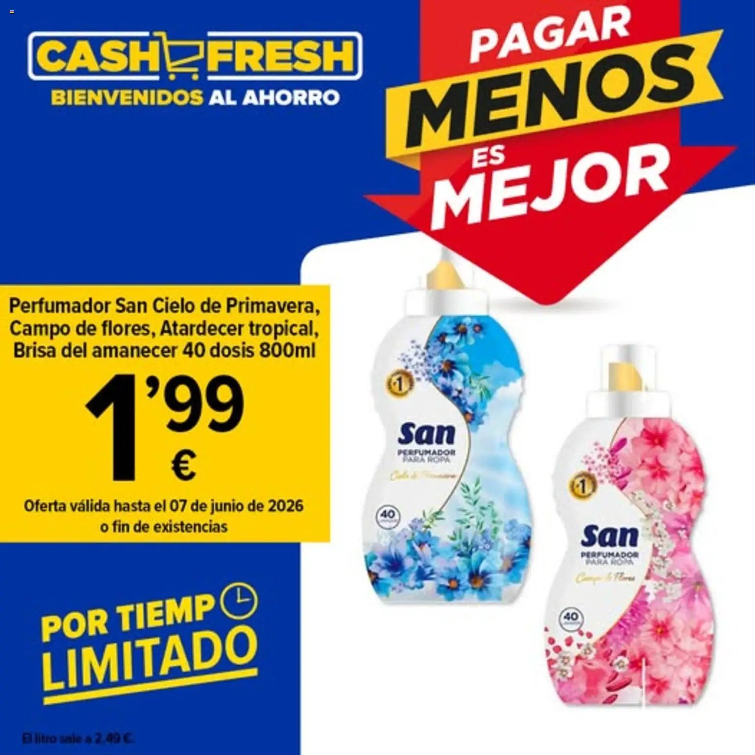 Cash Fresh folleto