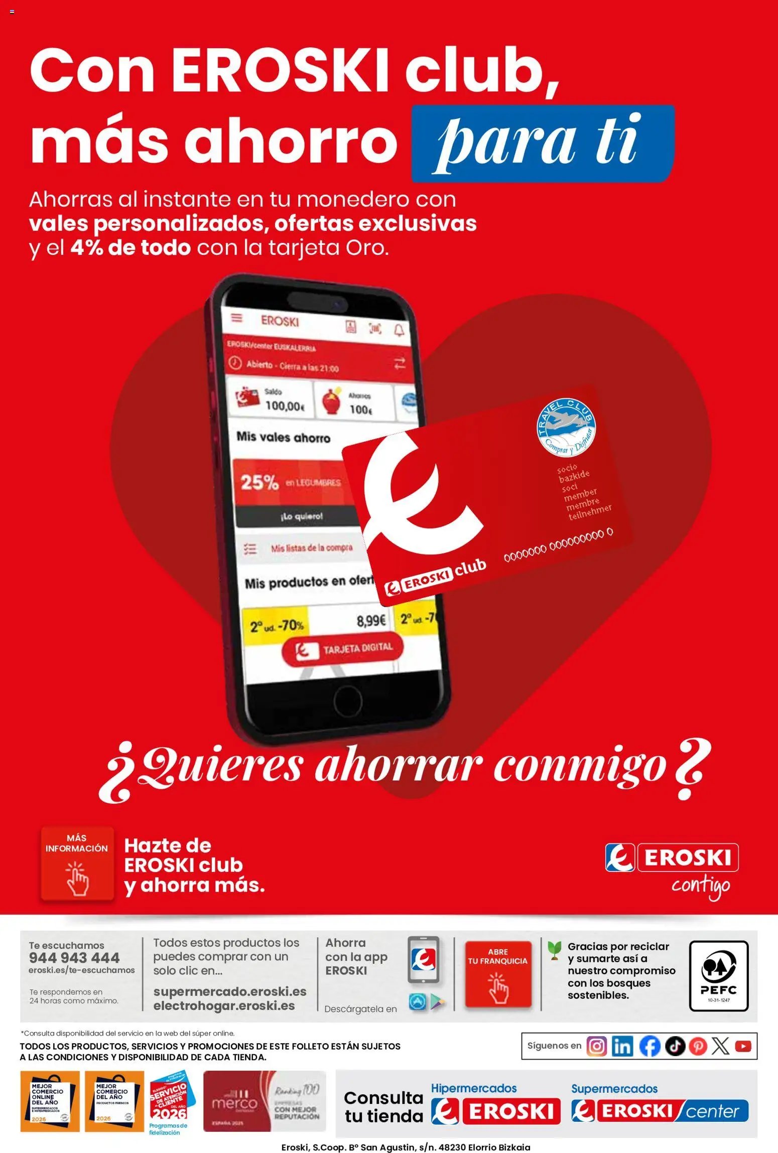 Eroski Quieres ahorrar conmigo