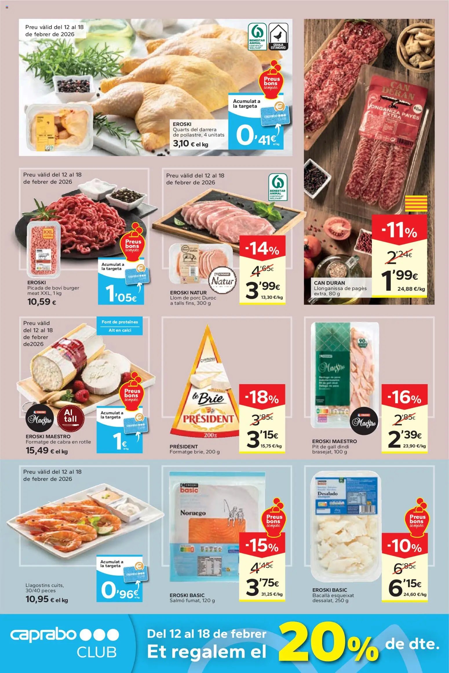 Caprabo - Estalvia des de la primera unitat