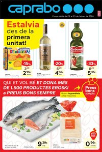 Caprabo - Estalvia des de la primera unitat