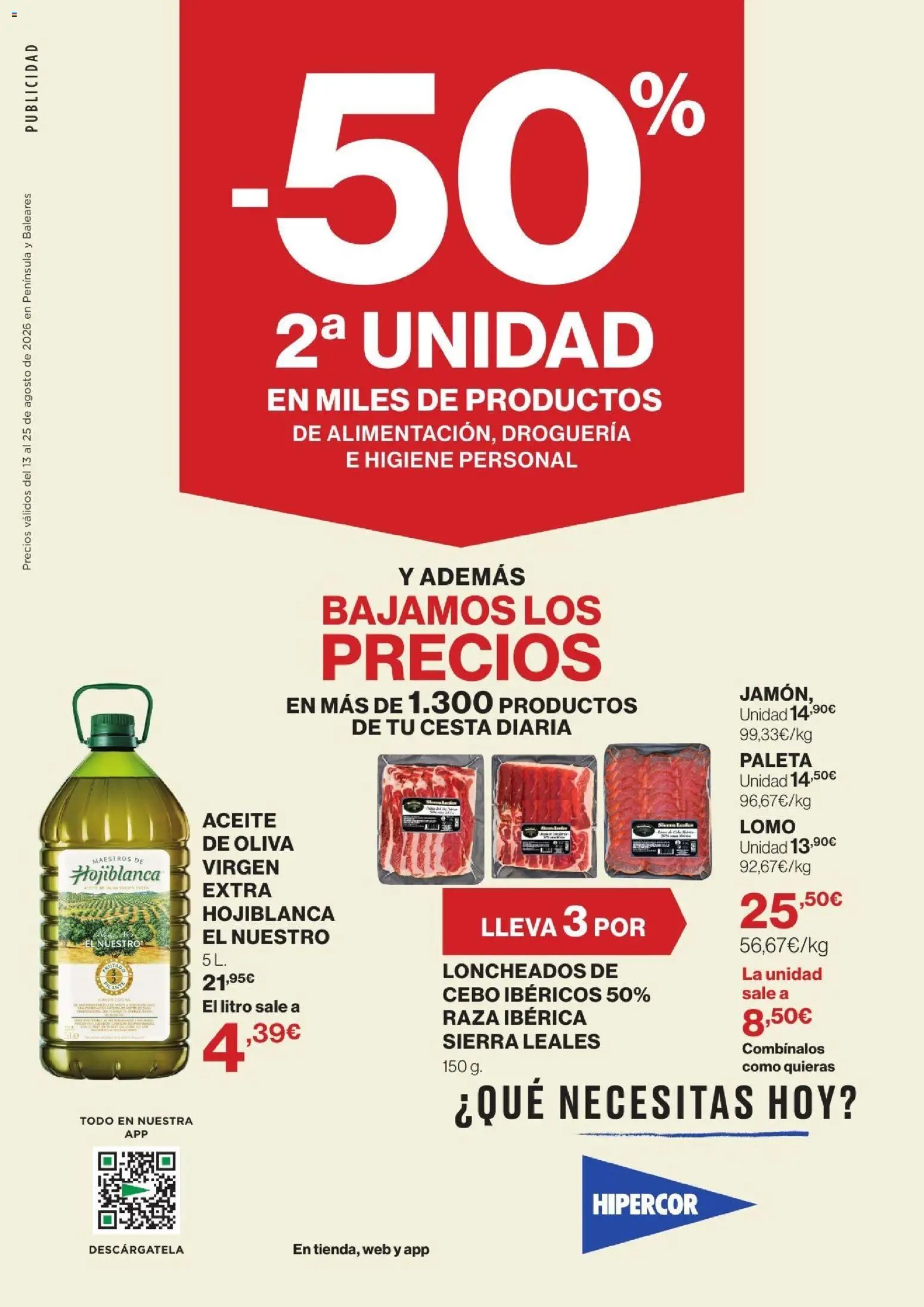 Hipercor catálogo
