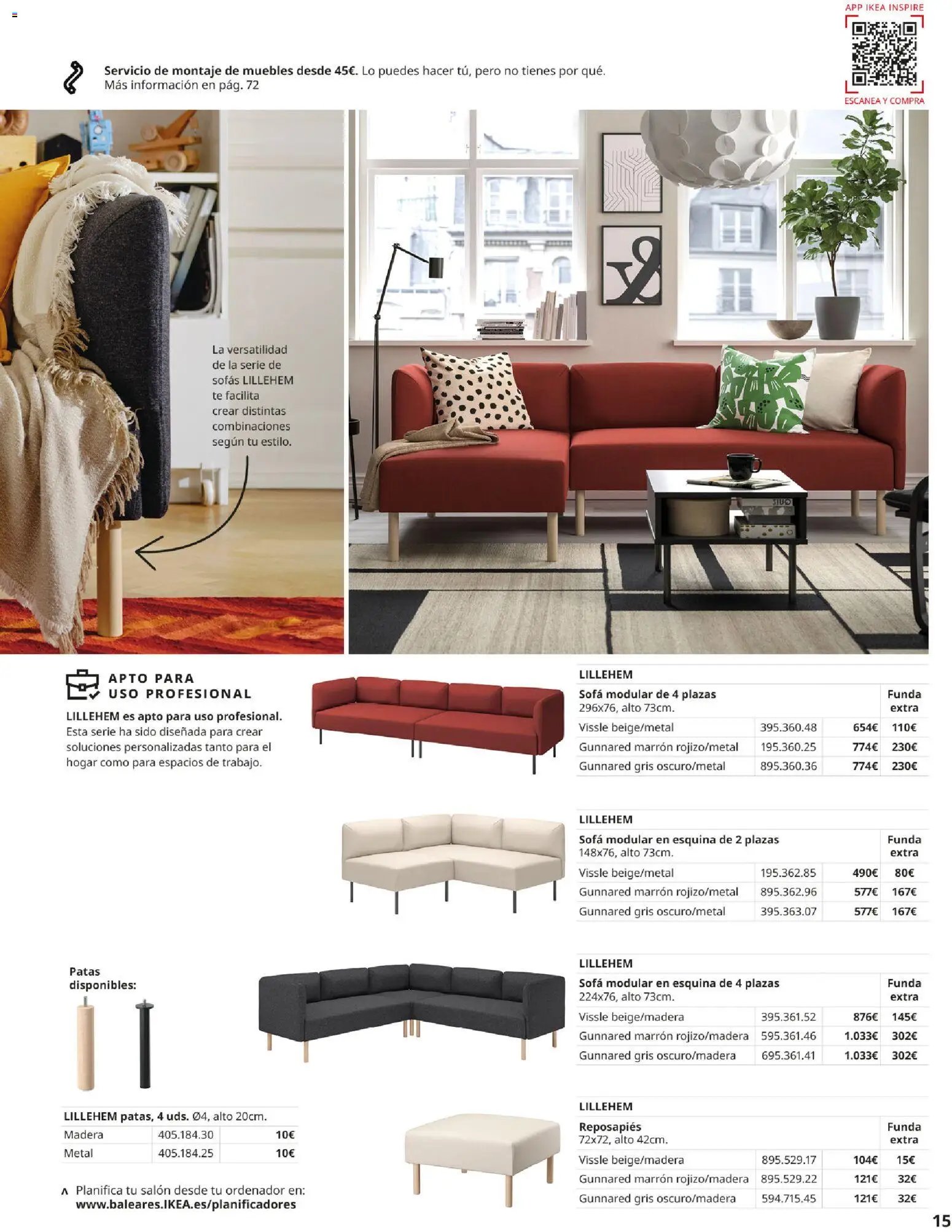 Catálogo IKEA Sofás
