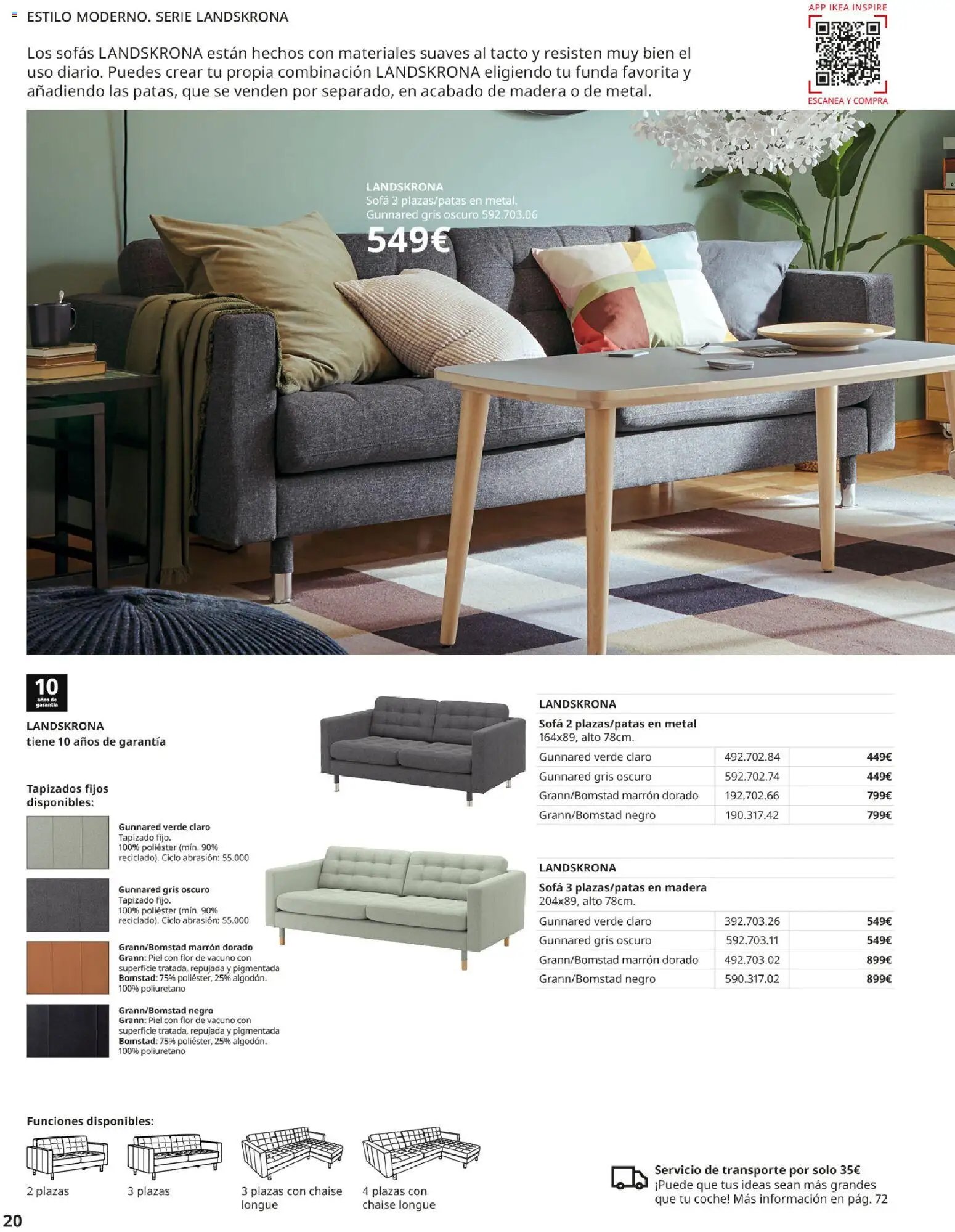 Catálogo IKEA Sofás