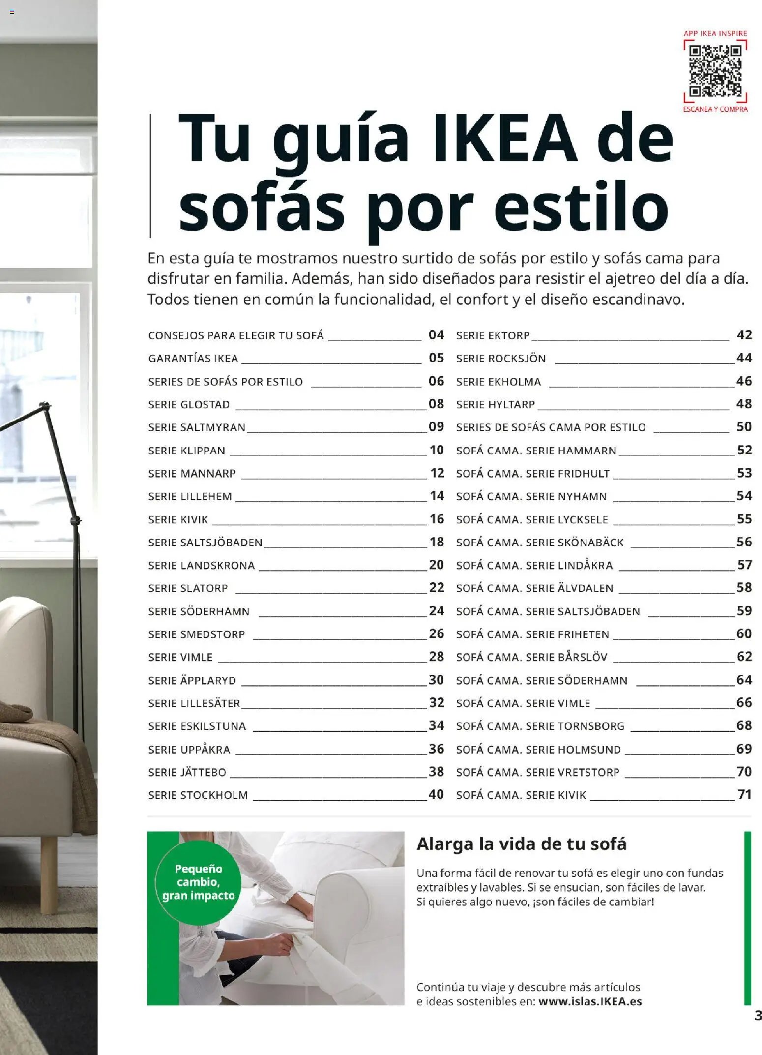 Catálogo IKEA Sofás