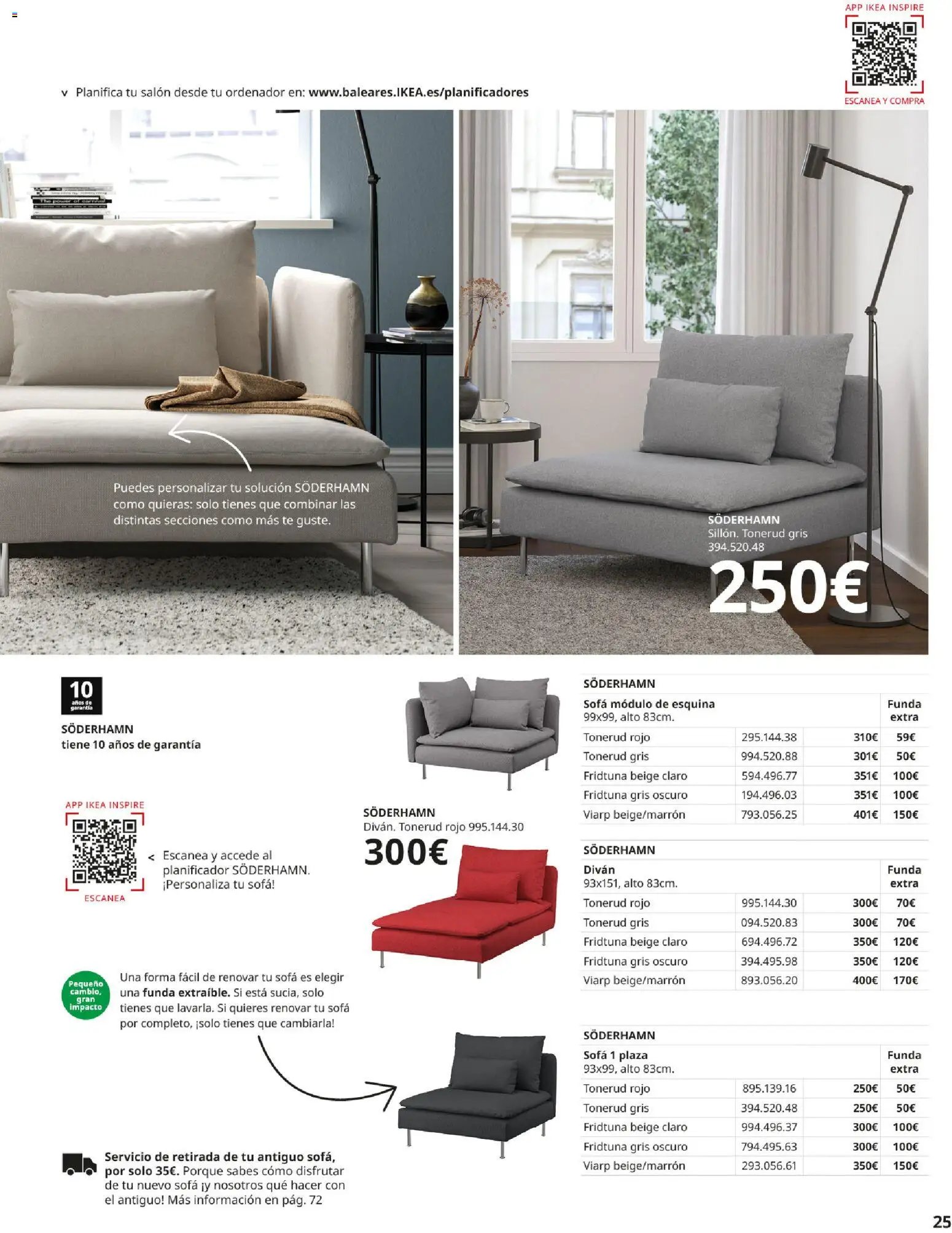 Catálogo IKEA Sofás