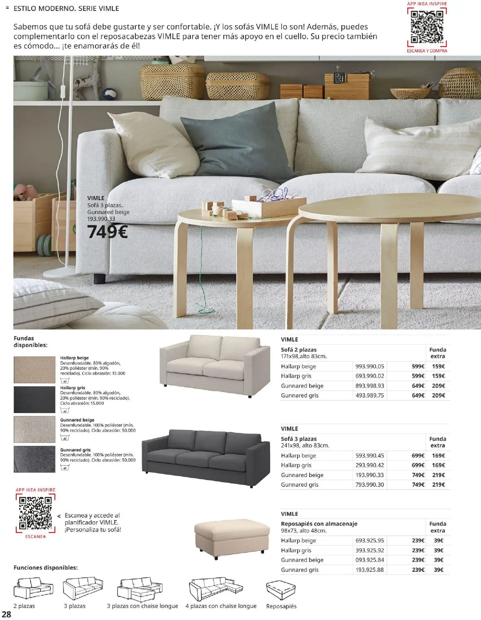 Catálogo IKEA Sofás