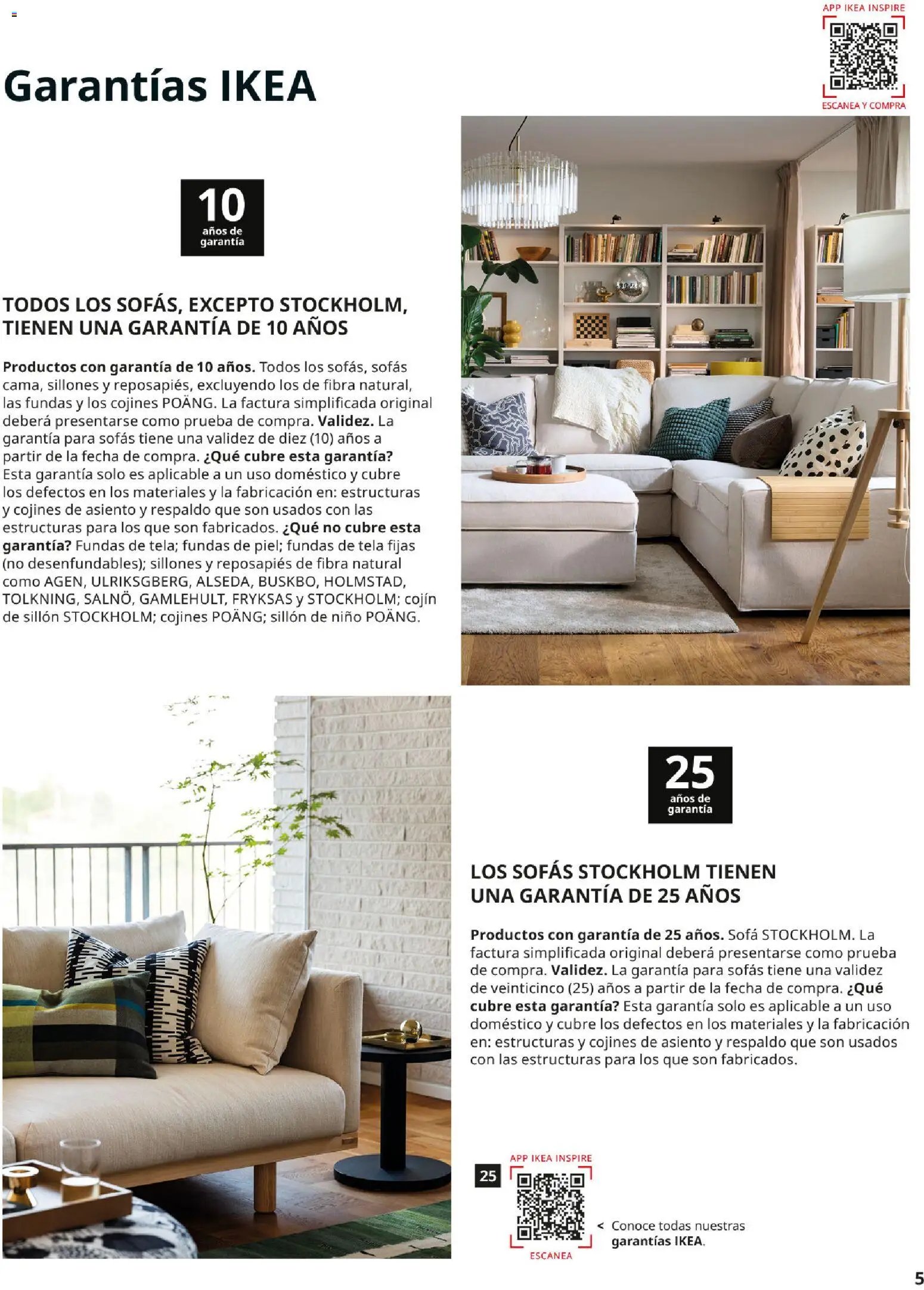 Catálogo IKEA Sofás