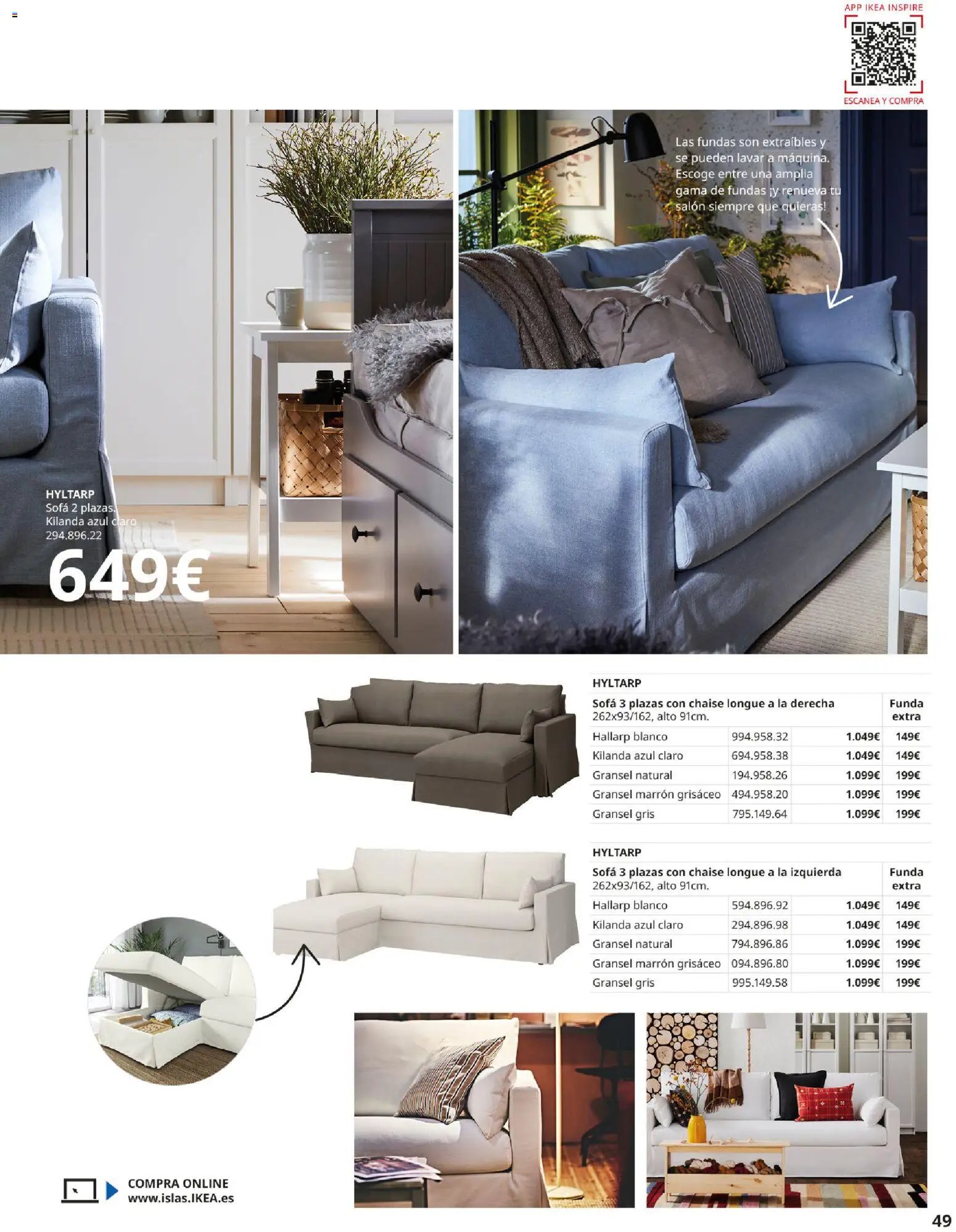 Catálogo IKEA Sofás