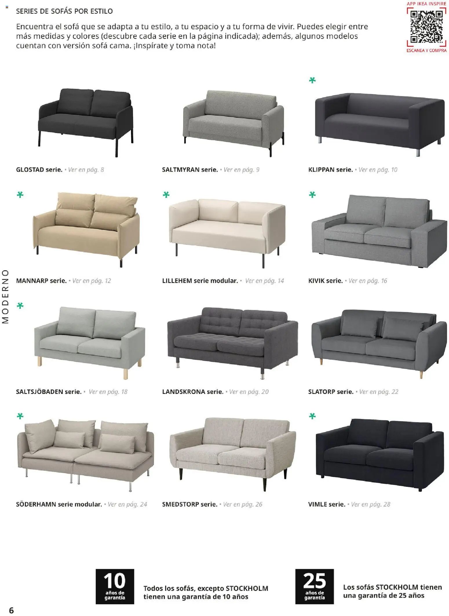 Catálogo IKEA Sofás