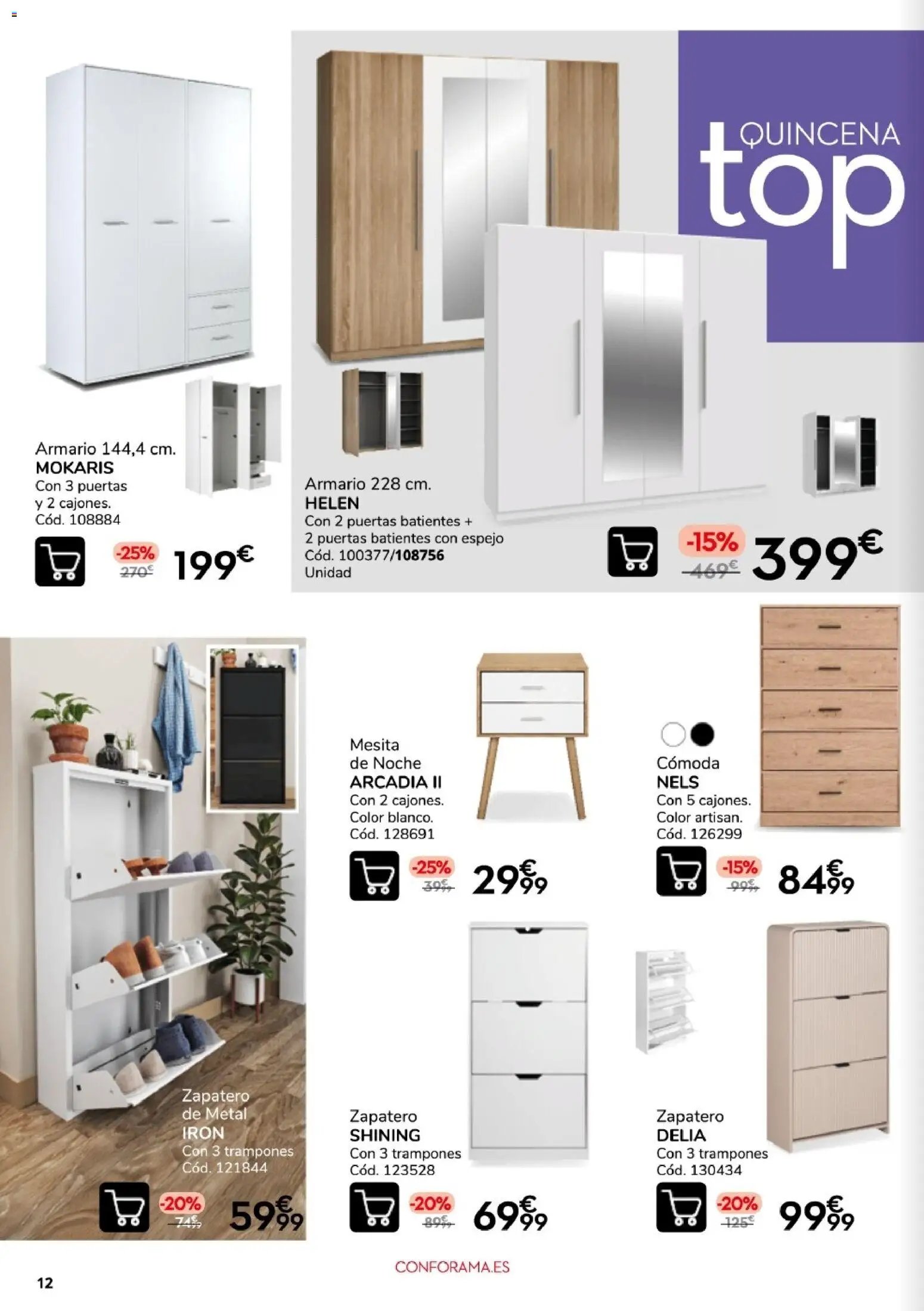Conforama Quincena top