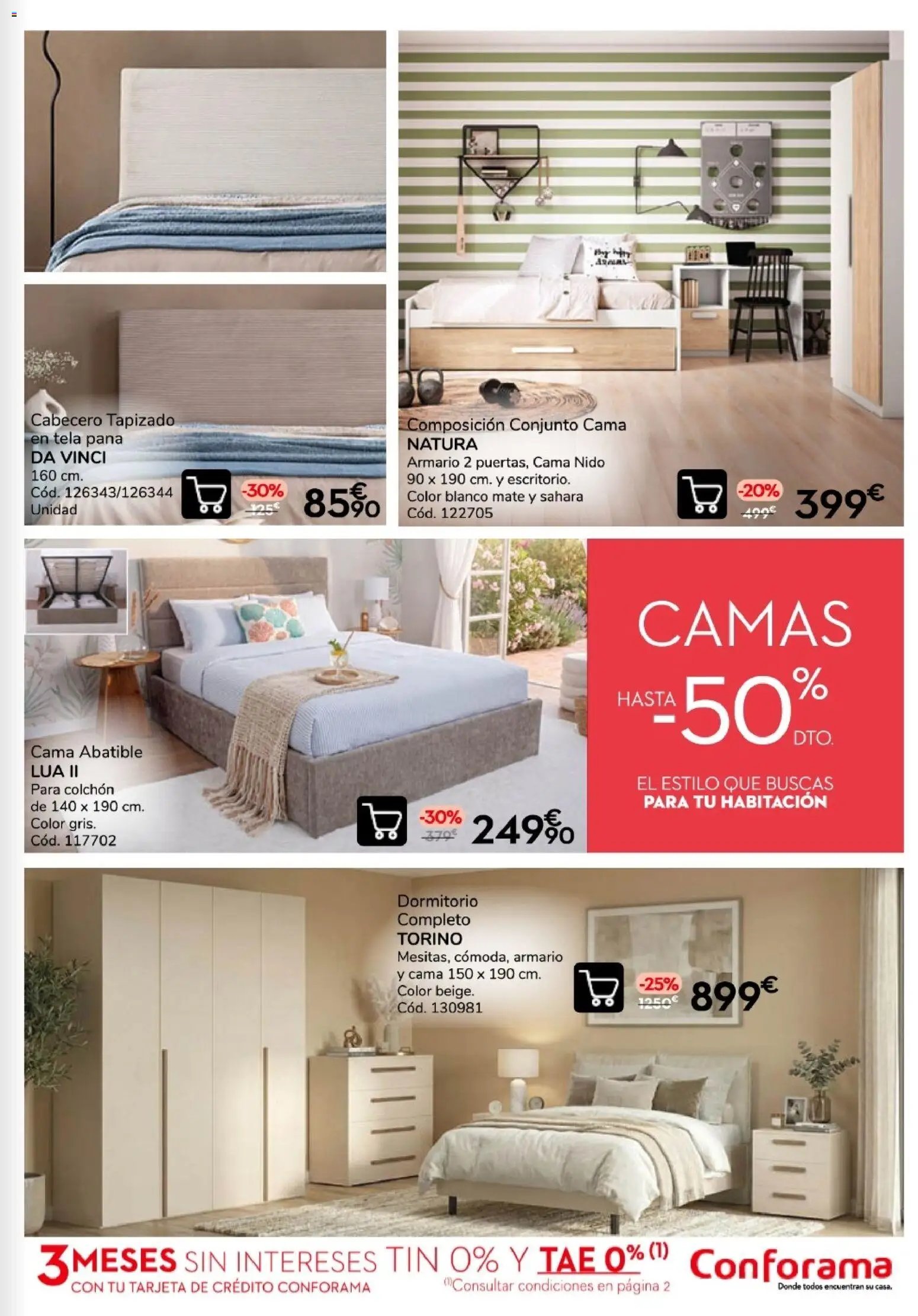 Conforama Quincena top