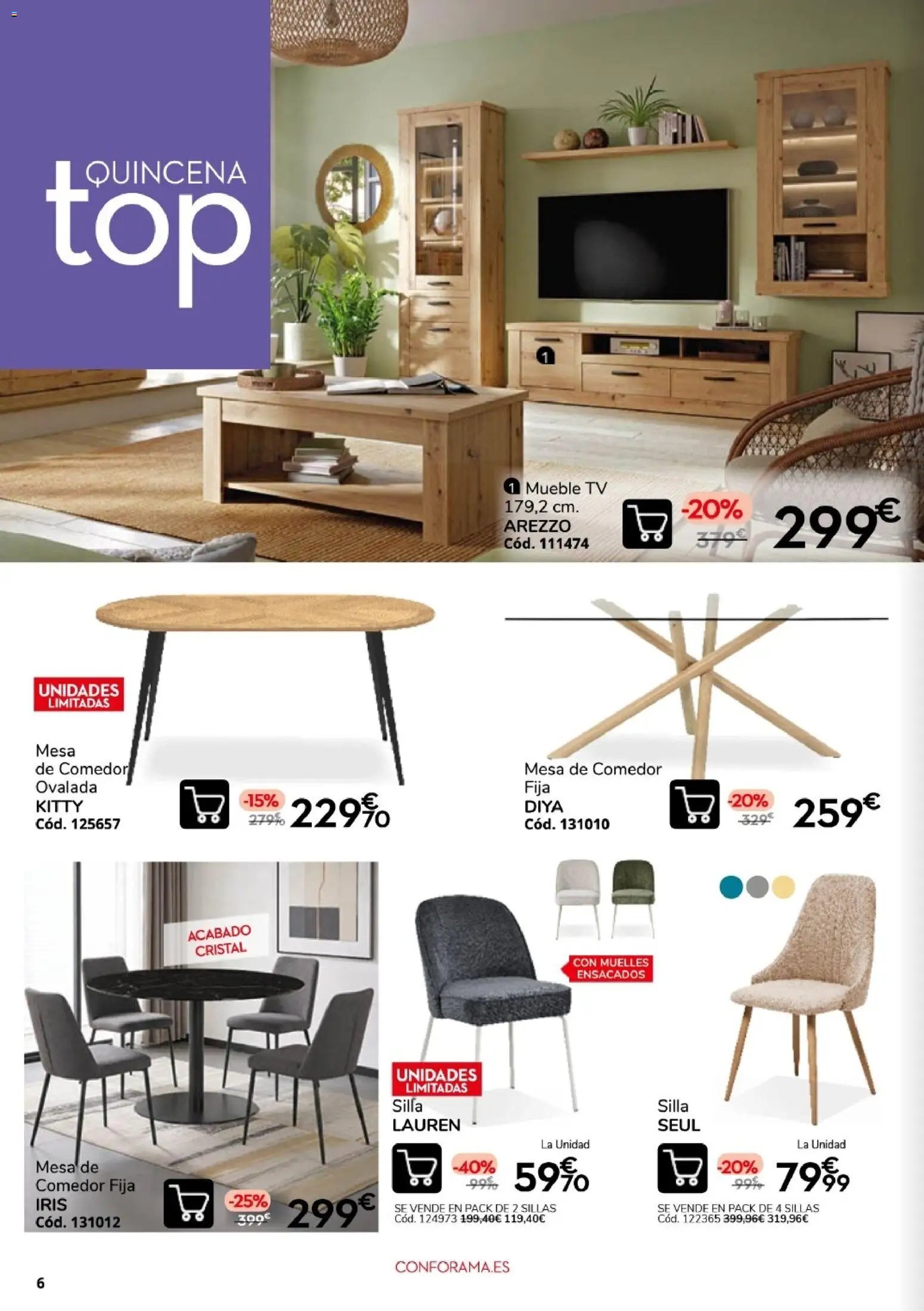 Conforama Quincena top